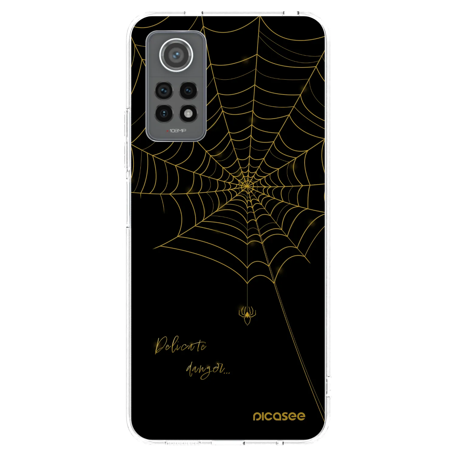 Picasee διαφανής θήκη σιλικόνης Xiaomi Redmi Note 12 Pro 4G - Delicate danger