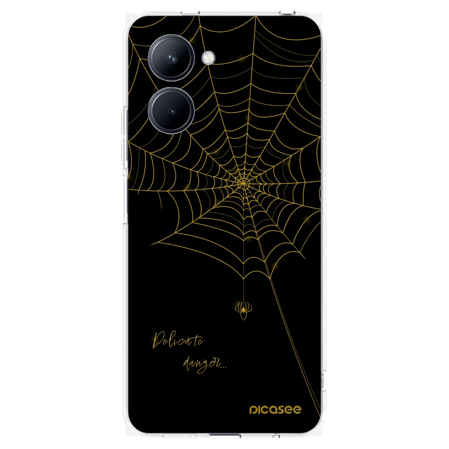 Picasee διαφανής θήκη σιλικόνης Realme C33 (2023) - Delicate danger