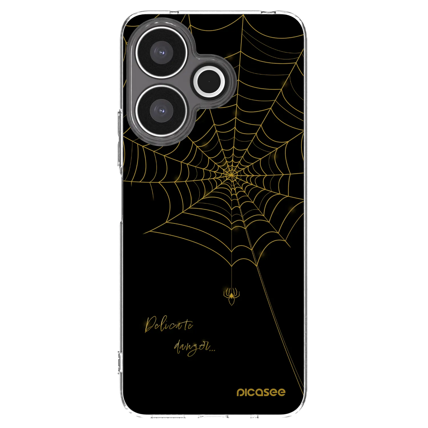 Picasee διαφανής θήκη σιλικόνης Xiaomi Redmi 13 4G - Delicate danger