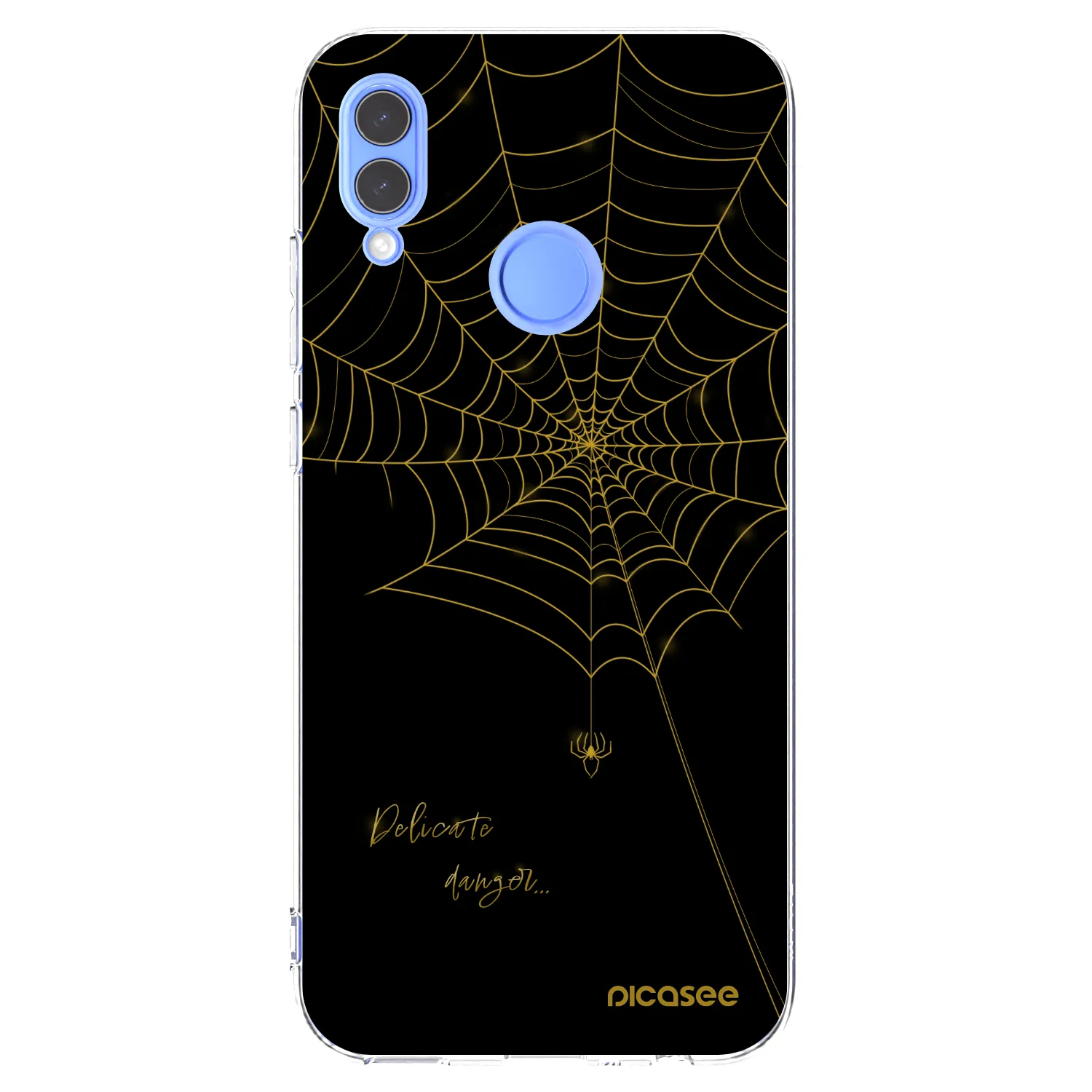 Picasee διαφανής θήκη σιλικόνης Huawei P Smart 2019 - Delicate danger