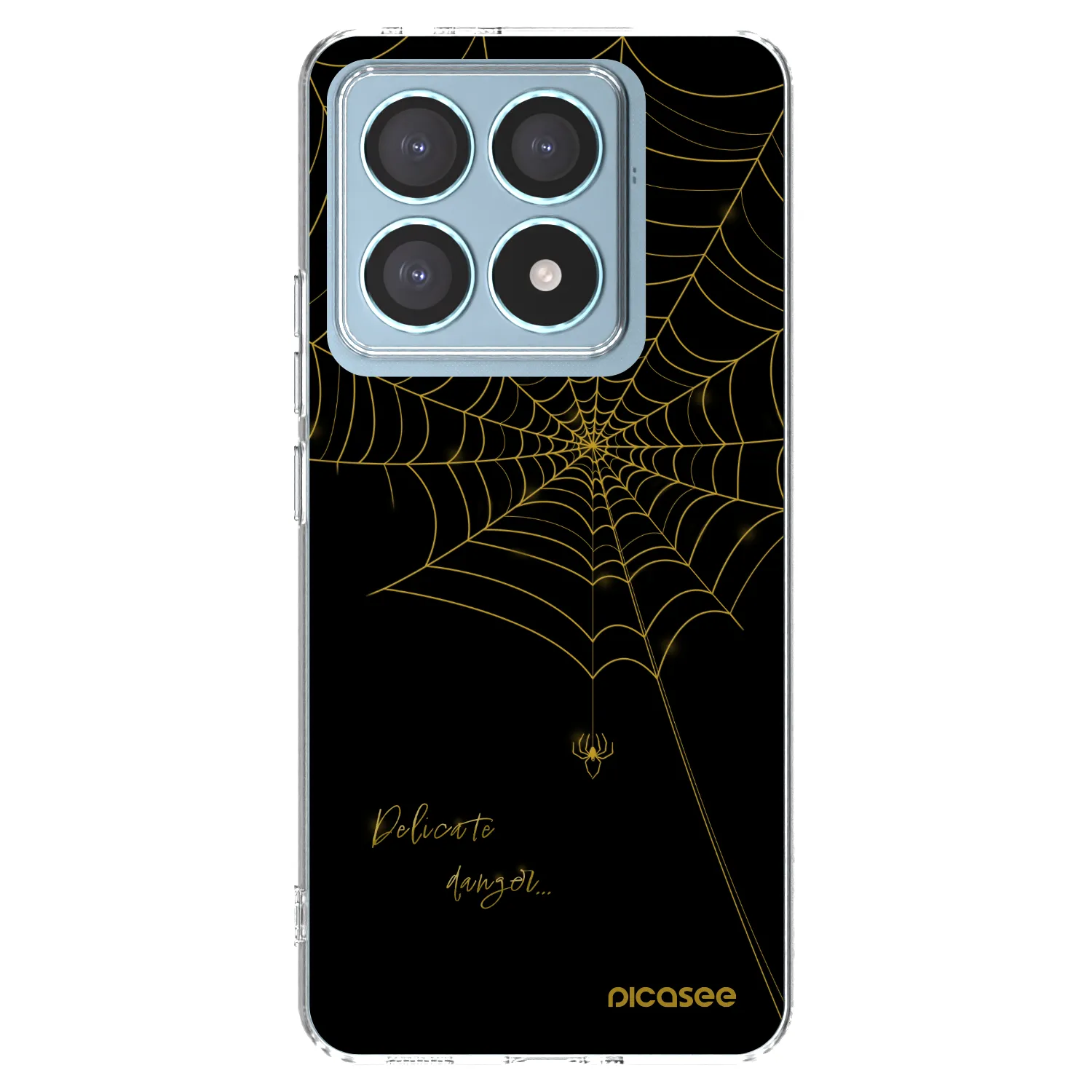 Picasee διαφανής θήκη σιλικόνης Xiaomi 14T Pro - Delicate danger