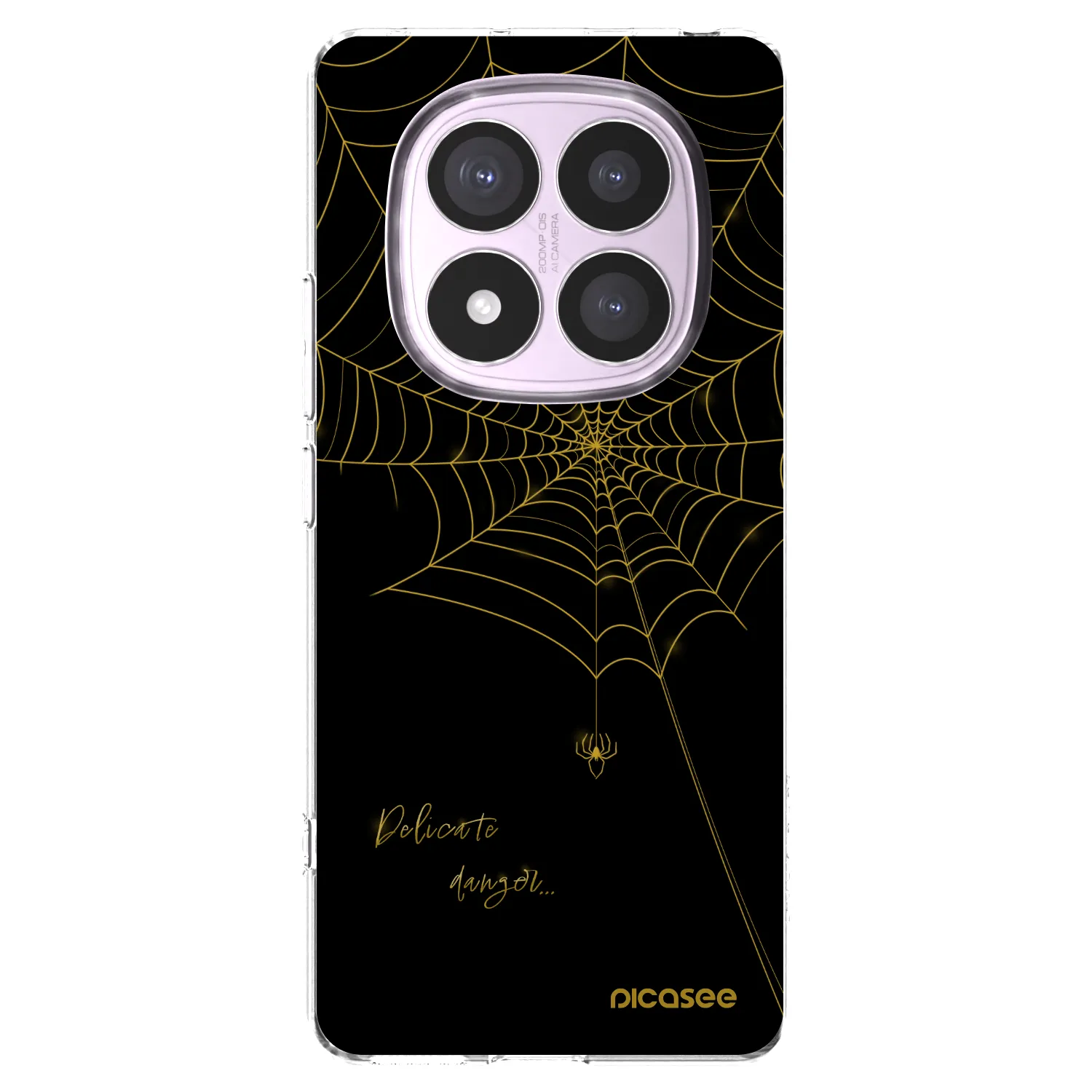 Picasee διαφανής θήκη σιλικόνης Xiaomi Redmi Note 14 Pro 5G - Delicate danger