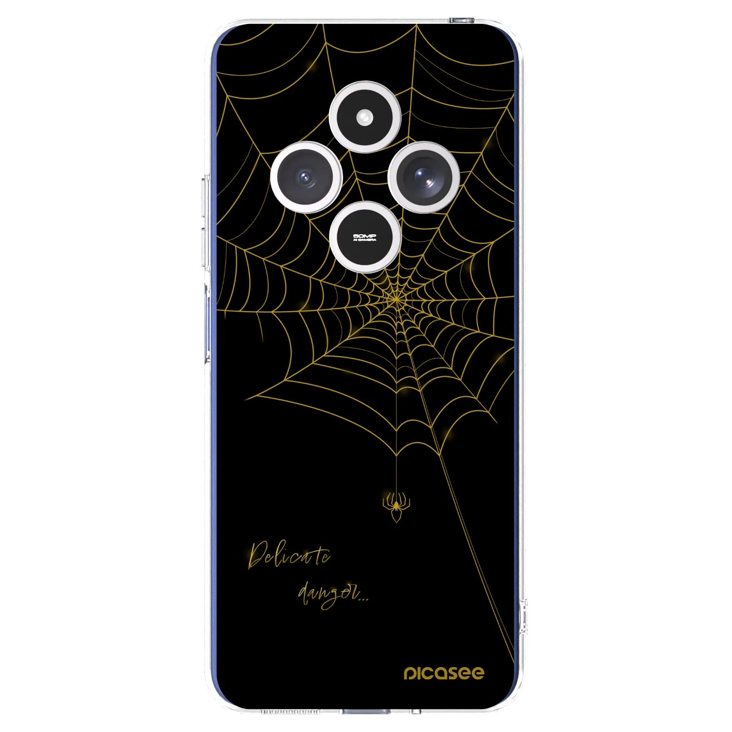 Picasee διαφανής θήκη σιλικόνης Xiaomi Redmi 14C - Delicate danger
