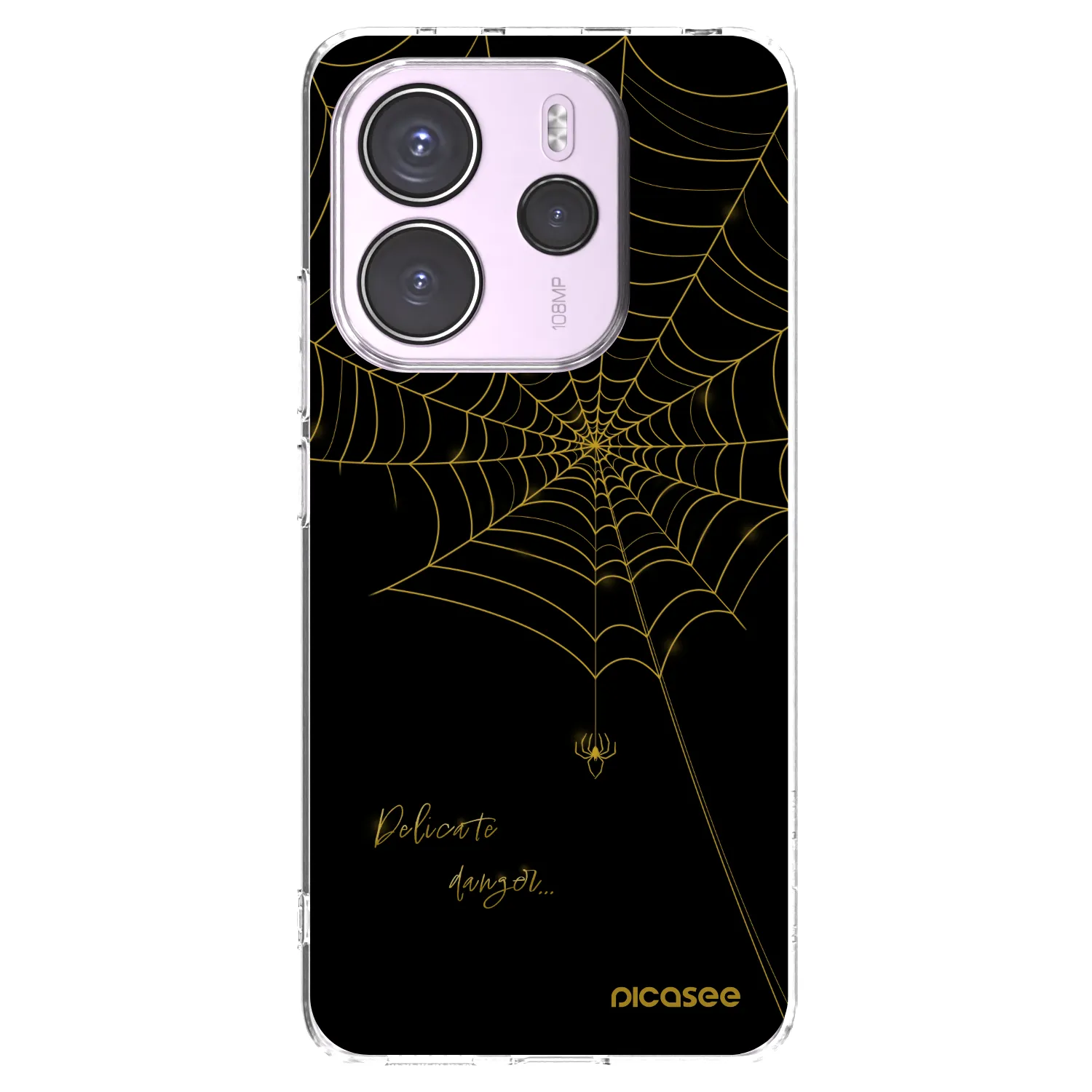 Picasee διαφανής θήκη σιλικόνης Xiaomi Redmi Note 14 4G - Delicate danger