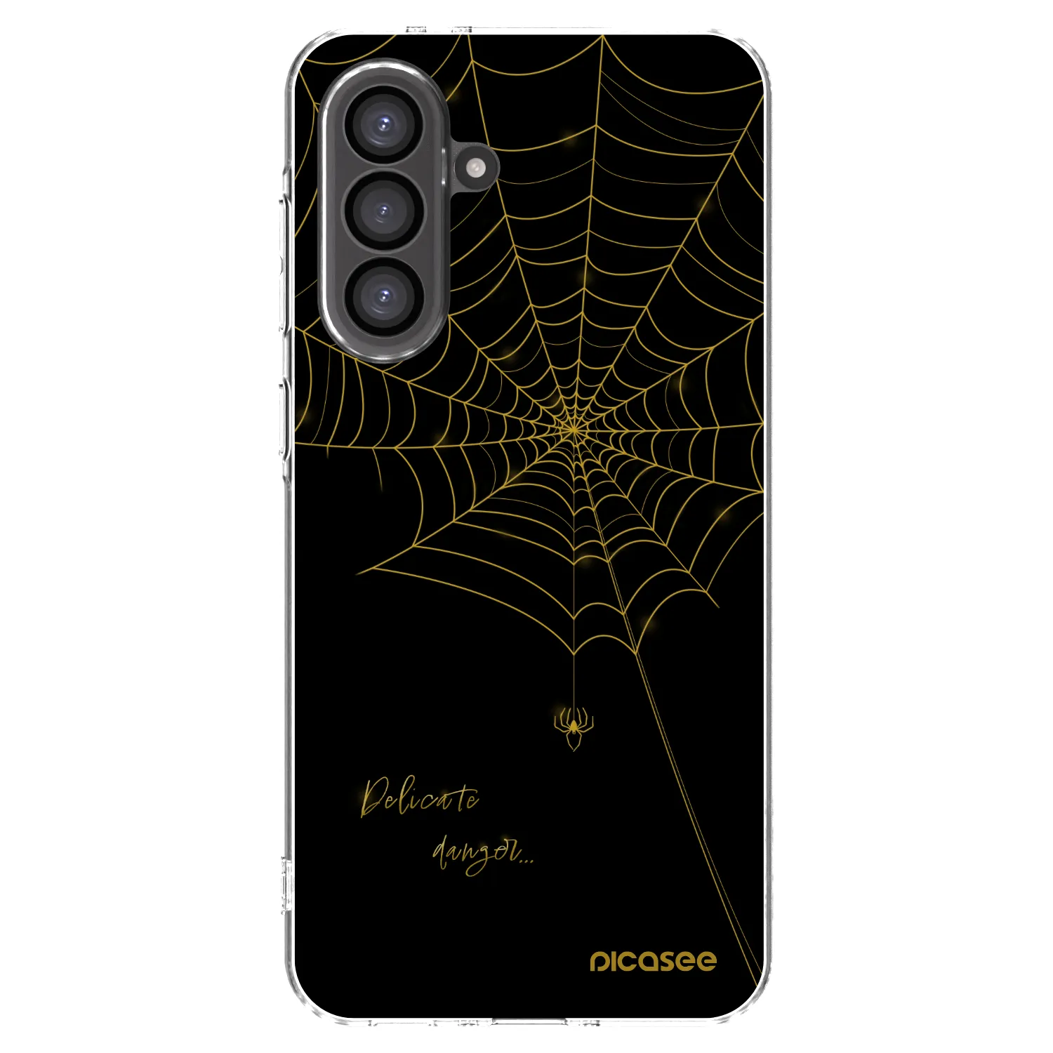 Picasee διαφανής θήκη σιλικόνης Samsung Galaxy A36 5G - Delicate danger