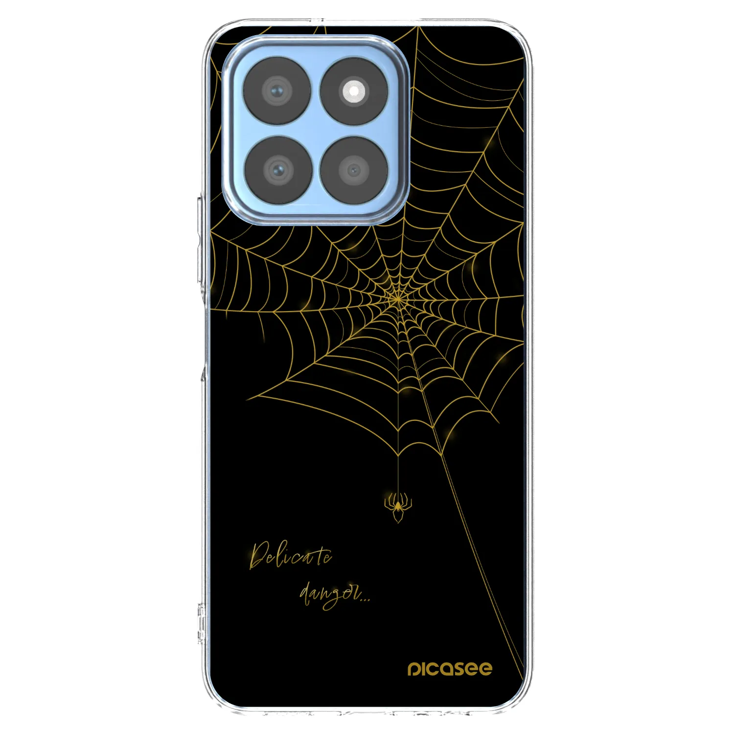 Picasee διαφανής θήκη σιλικόνης Honor X8c - Delicate danger