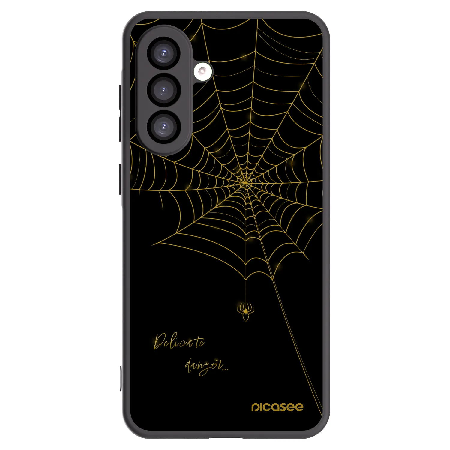 Picasee Μαύρη θήκη σιλικόνης για Samsung Galaxy A26 5G A266B - Delicate danger