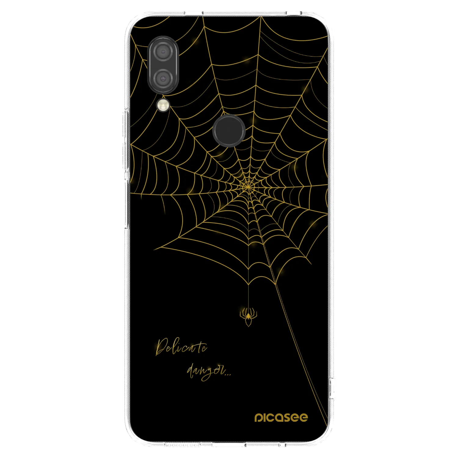 Picasee διαφανής θήκη σιλικόνης Xiaomi Redmi 7 - Delicate danger