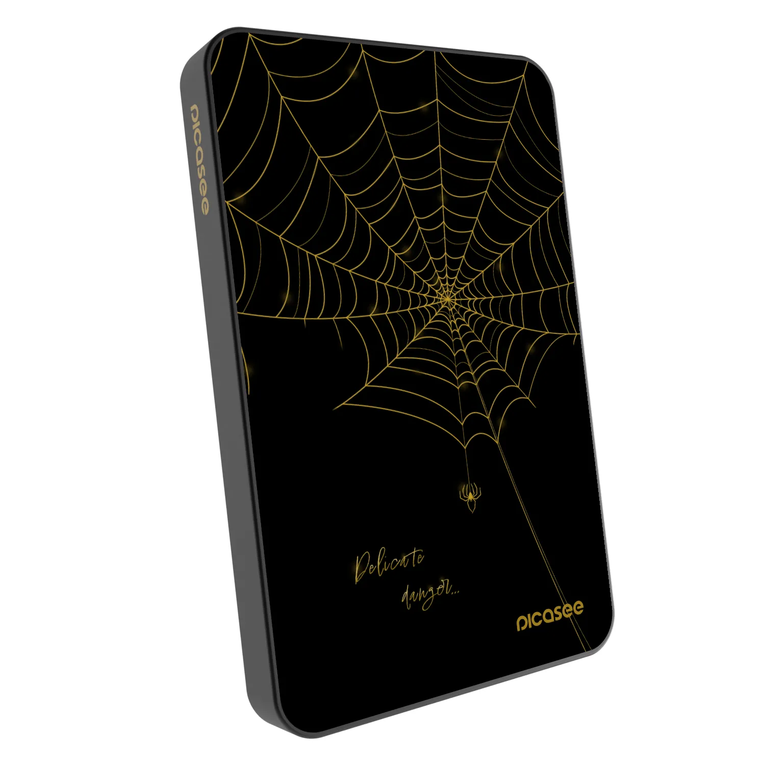 Picasee Powerbank με MagSafe 5 000 mAh Γκρί - Delicate danger