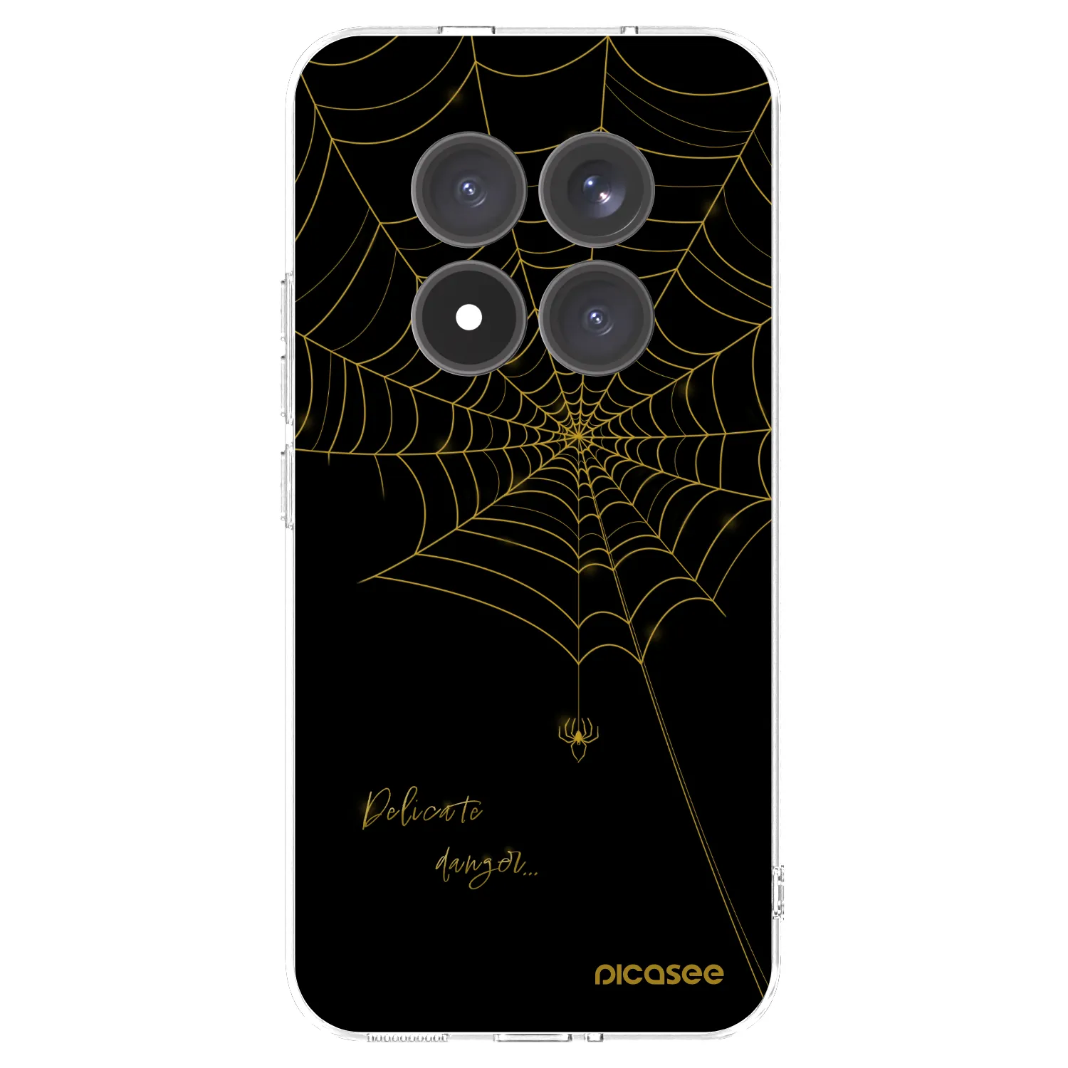 Picasee διαφανής θήκη σιλικόνης Xiaomi Redmi Note 15 Pro+ - Delicate danger