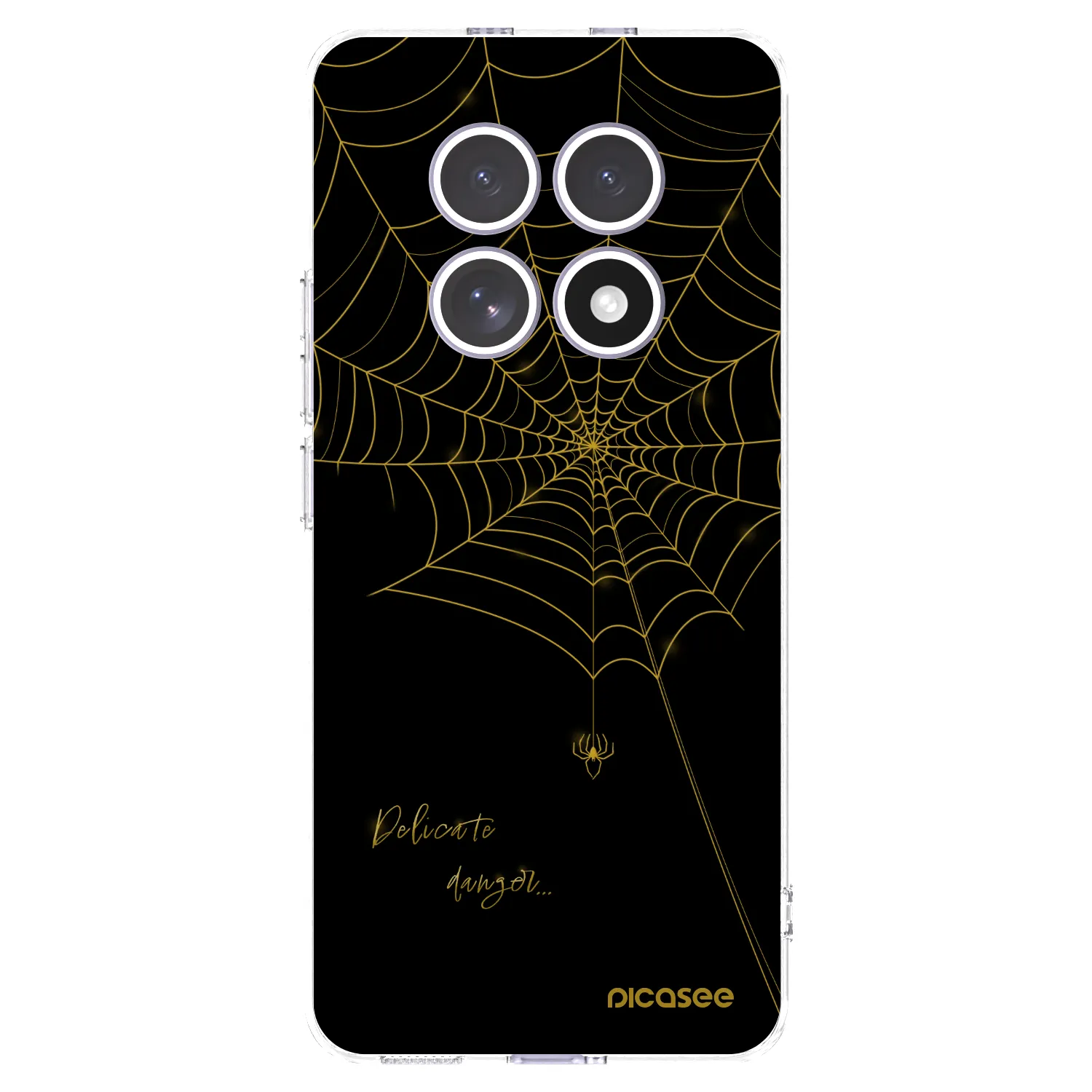 Picasee διαφανής θήκη σιλικόνης Xiaomi Redmi Note 15 4G - Delicate danger