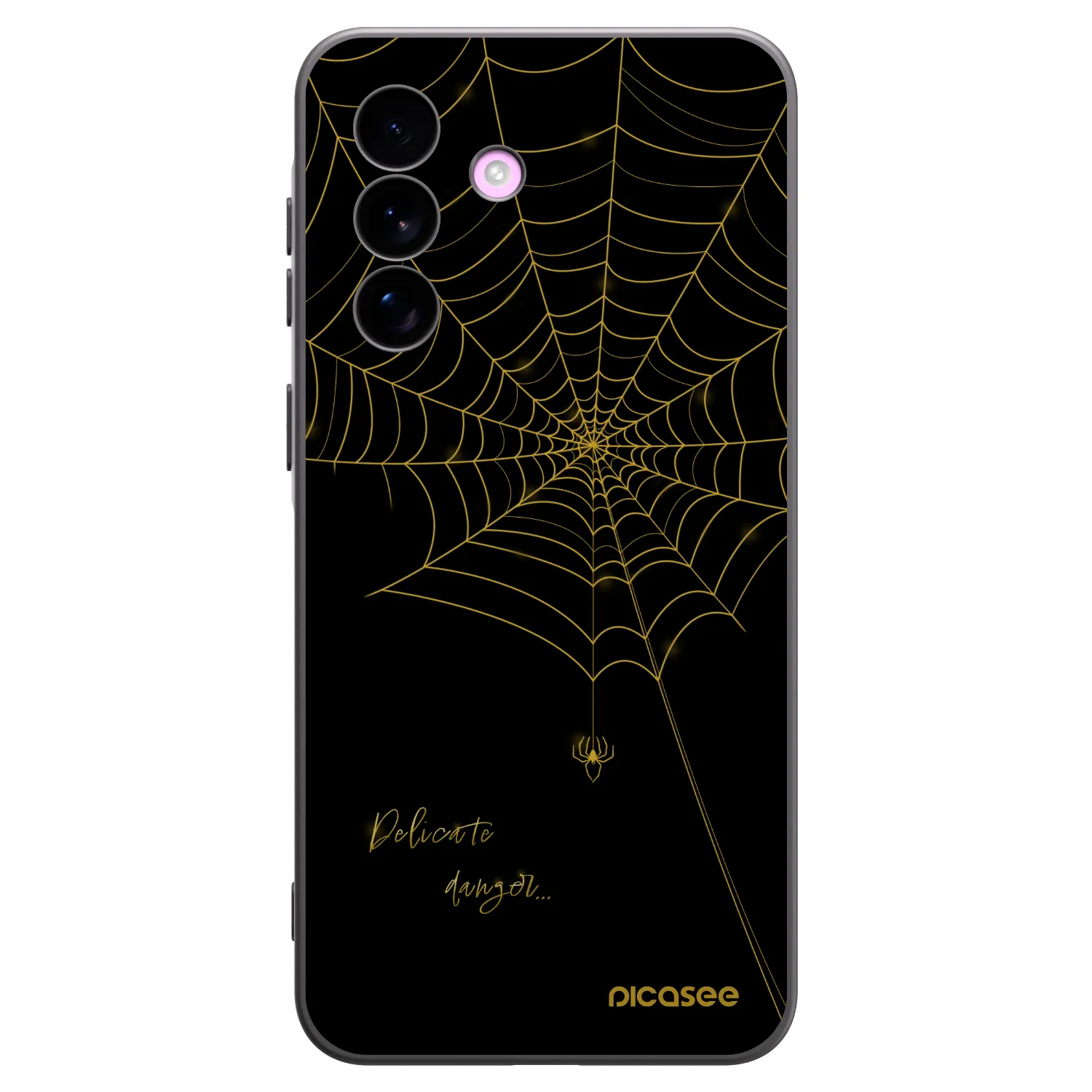 Picasee Μαύρη θήκη σιλικόνης για Samsung Galaxy A57 5G - Delicate danger