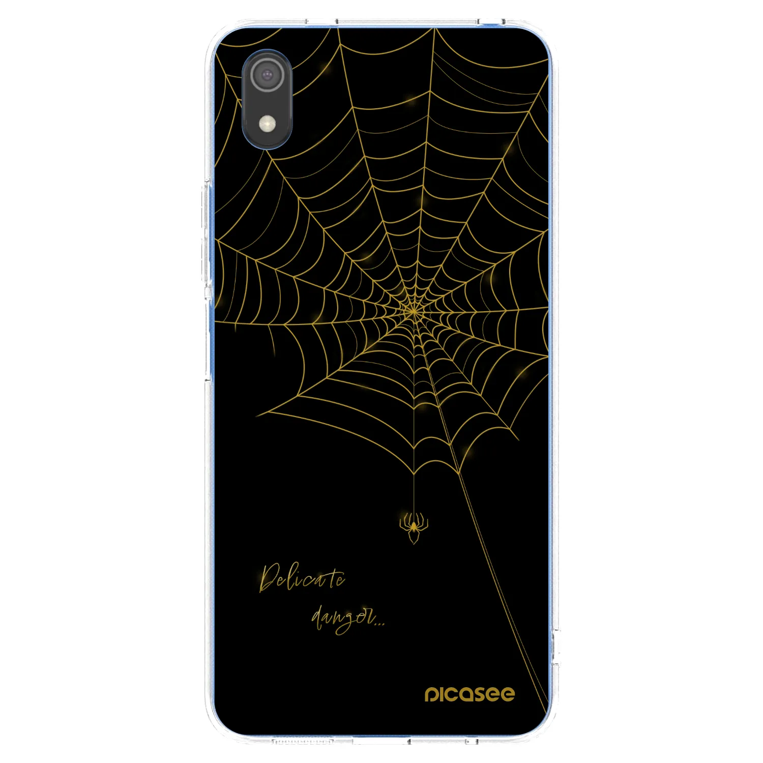 Picasee διαφανής θήκη σιλικόνης Xiaomi Redmi 7A - Delicate danger