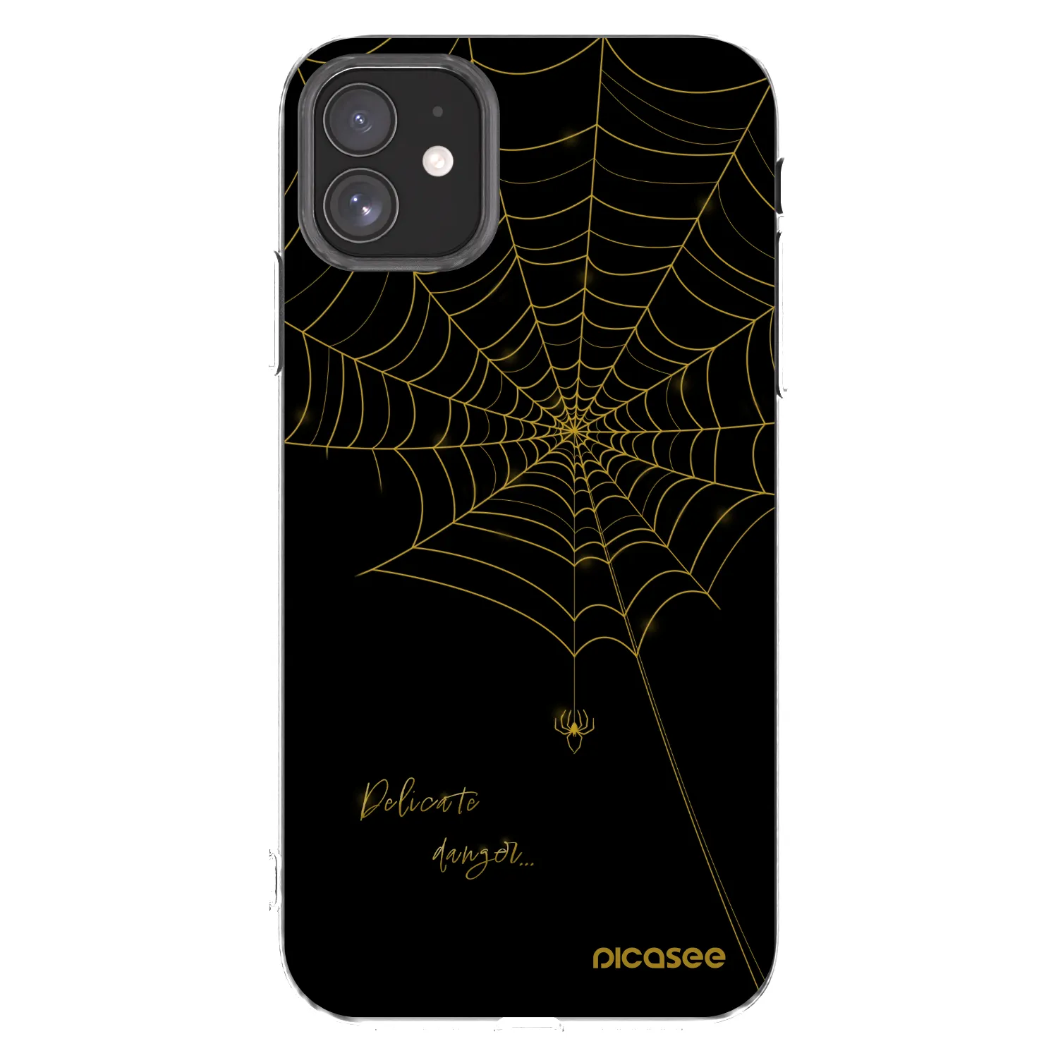 Picasee διαφανής θήκη σιλικόνης Apple iPhone 11 - Delicate danger
