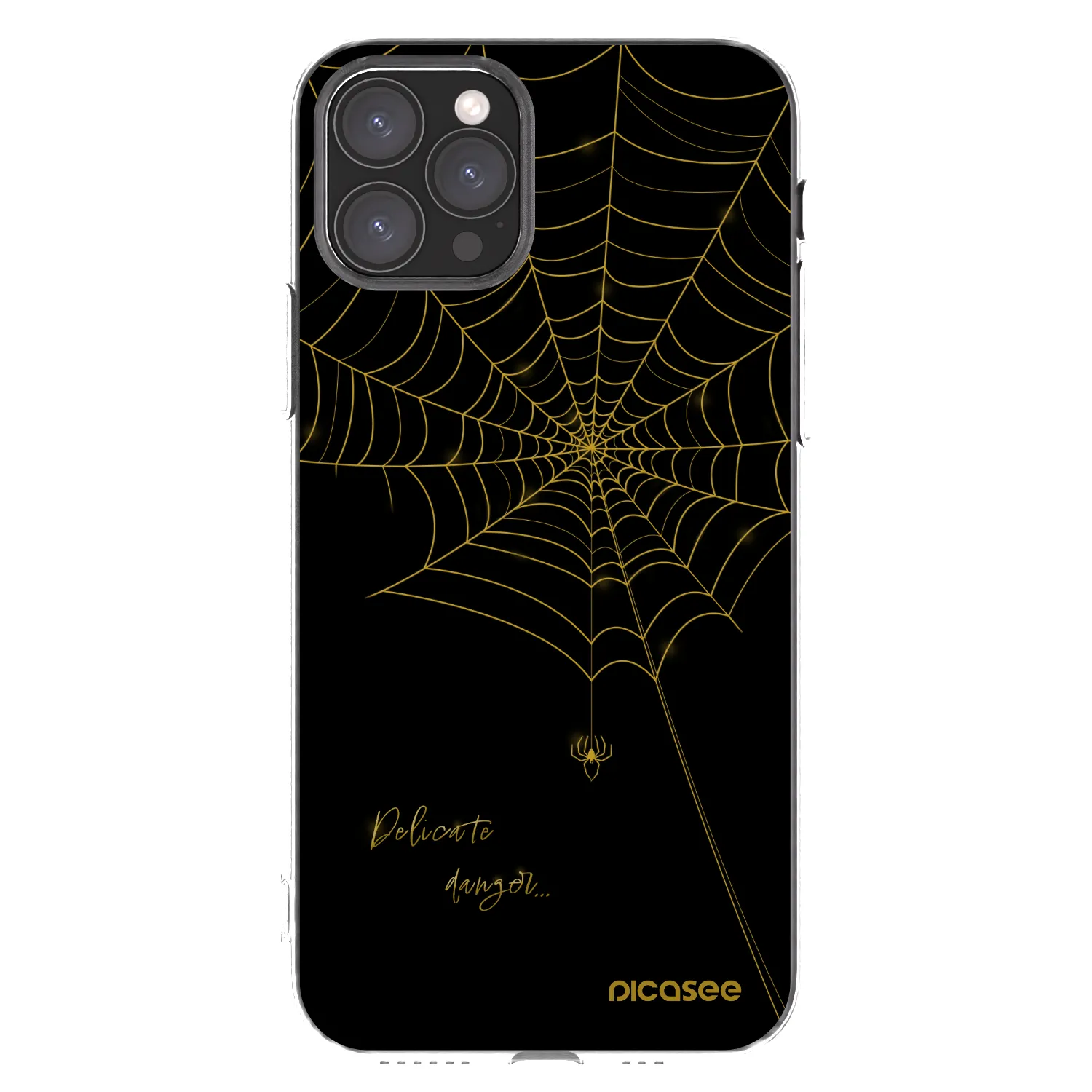 Picasee διαφανής θήκη σιλικόνης Apple iPhone 11 Pro - Delicate danger