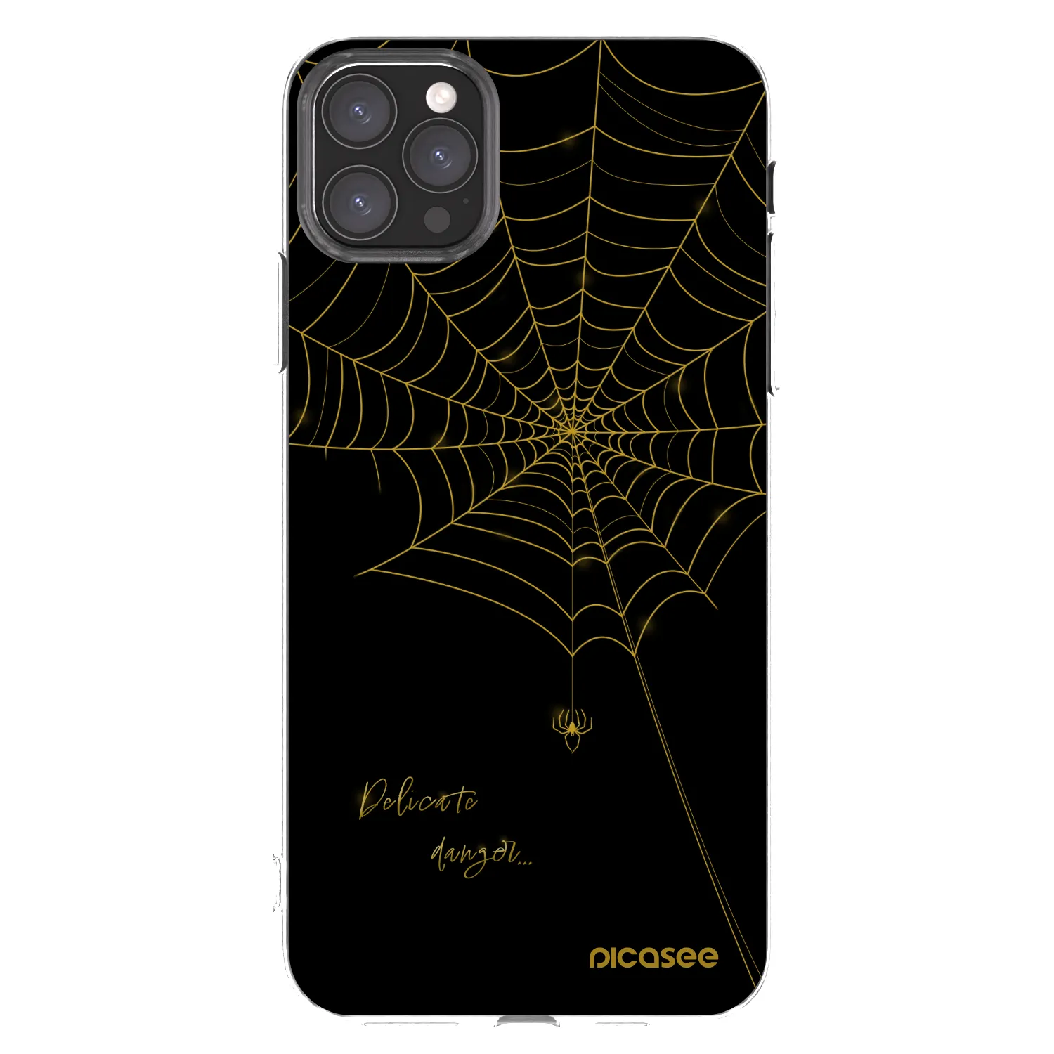 Picasee διαφανής θήκη σιλικόνης Apple iPhone 11 Pro Max - Delicate danger