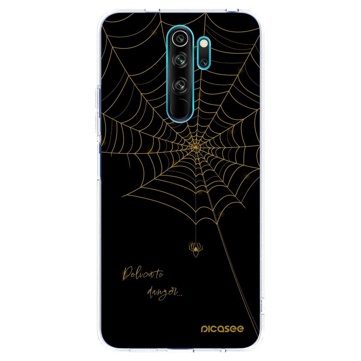 Picasee διαφανής θήκη σιλικόνης Xiaomi Redmi Note 8 Pro - Delicate danger