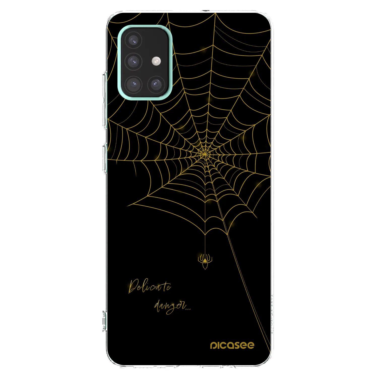 Picasee διαφανής θήκη σιλικόνης Samsung Galaxy A51 A515F - Delicate danger