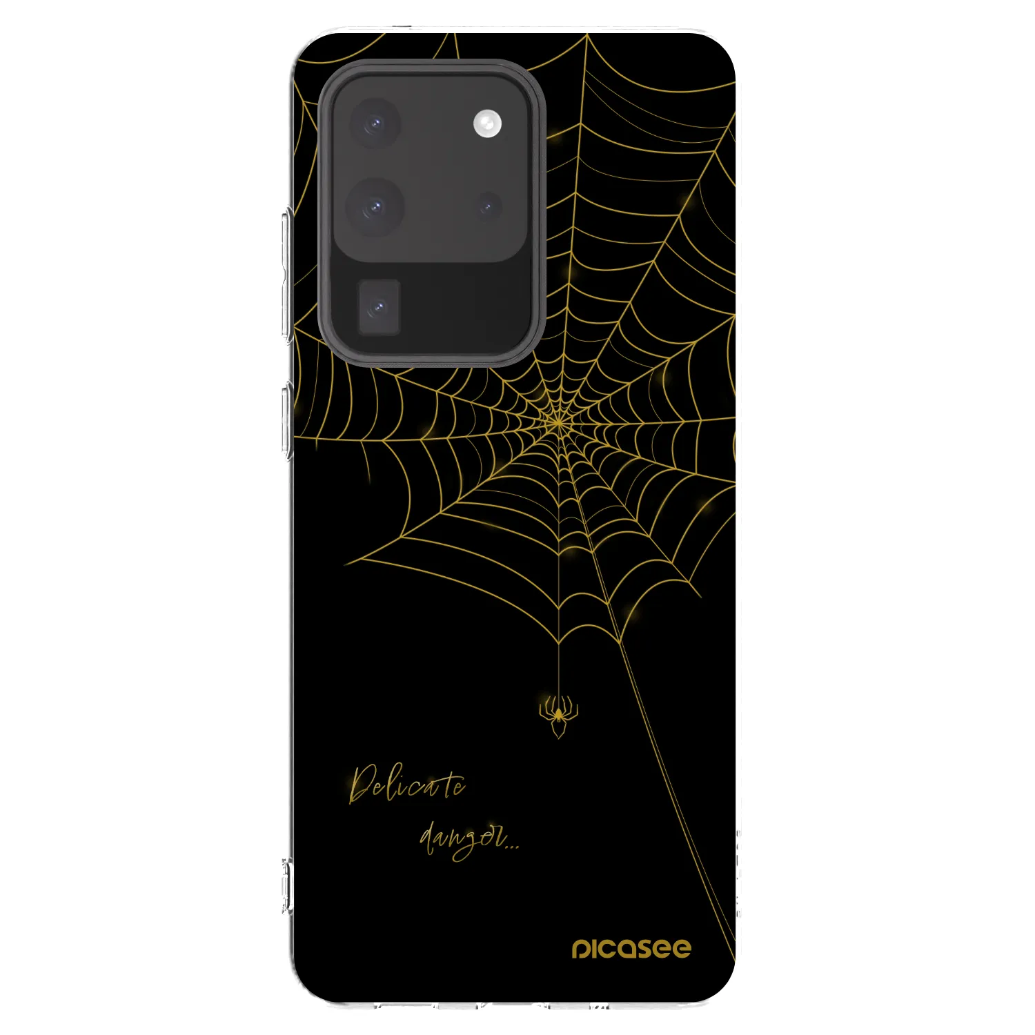 Picasee διαφανής θήκη σιλικόνης Samsung Galaxy S20 Ultra 5G G988F - Delicate danger