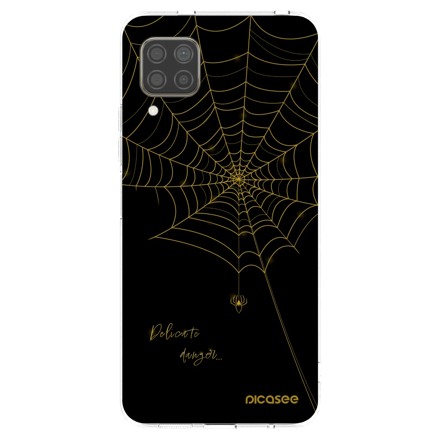 Picasee διαφανής θήκη σιλικόνης Huawei P40 Lite - Delicate danger