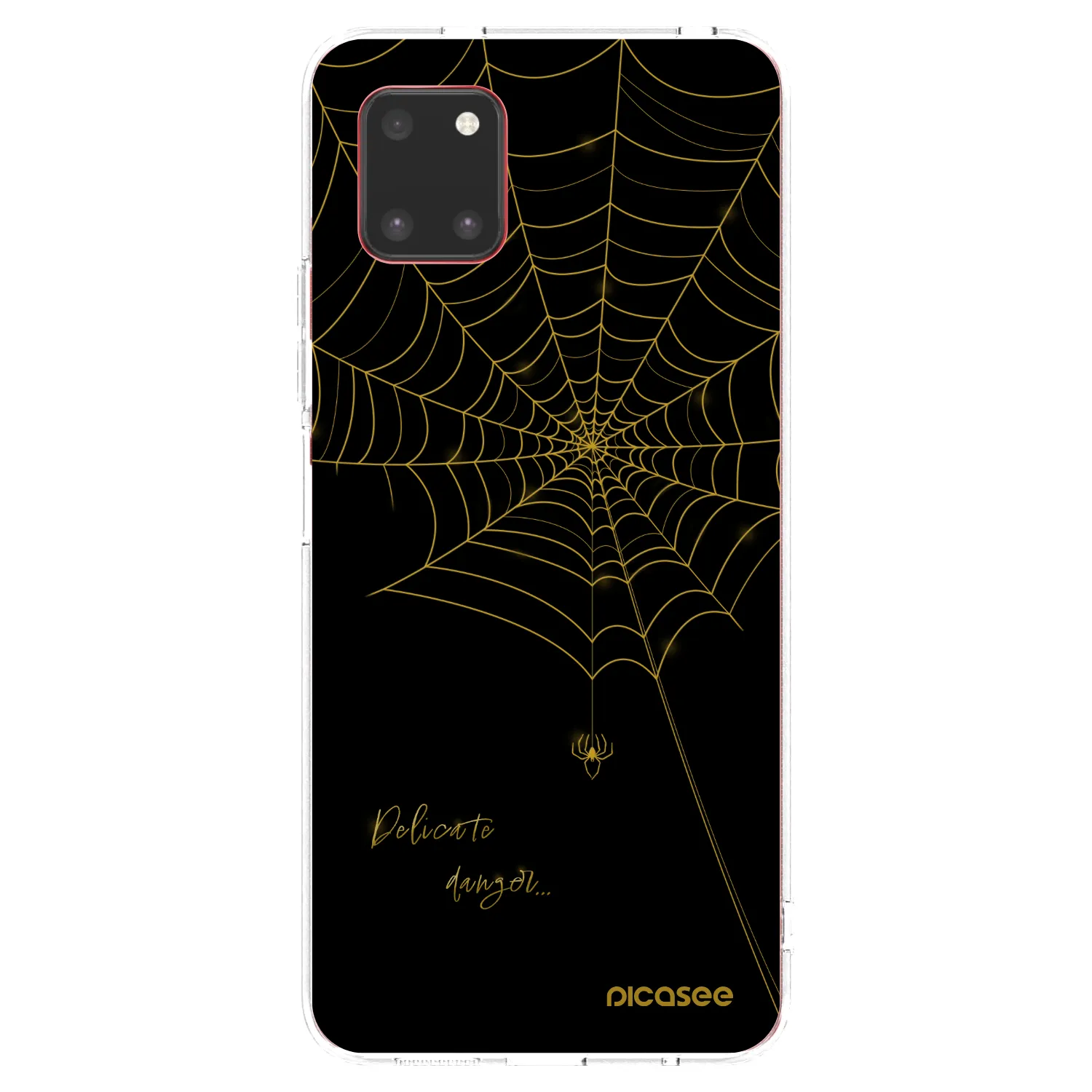 Picasee διαφανής θήκη σιλικόνης Samsung Galaxy Note 10 Lite N770F - Delicate danger