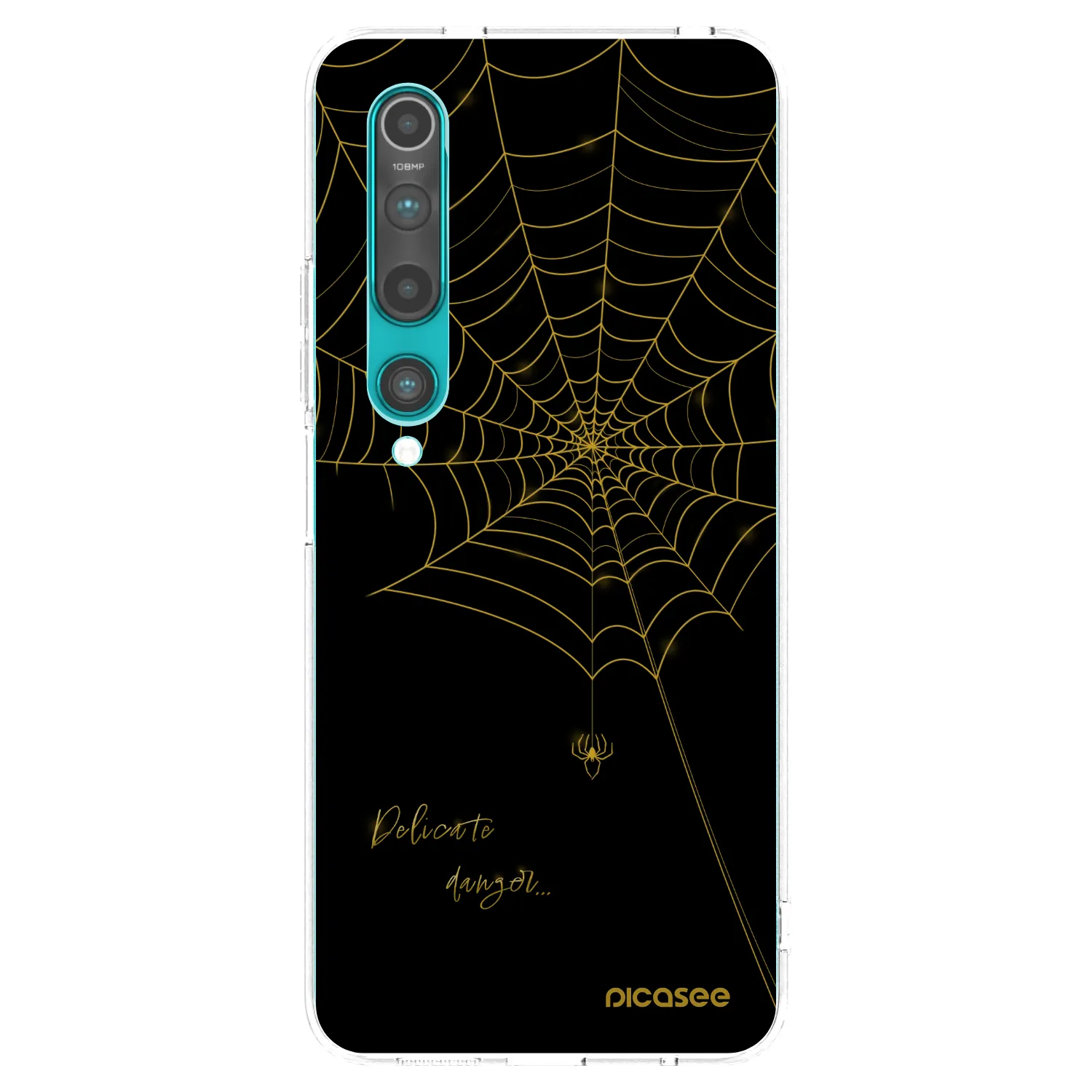 Picasee διαφανής θήκη σιλικόνης Xiaomi Mi 10 - Delicate danger