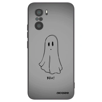 Picasee Μαύρη θήκη σιλικόνης για Xiaomi Poco F3 - Ghost