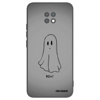 Picasee Μαύρη θήκη σιλικόνης για Xiaomi Redmi Note 9T - Ghost