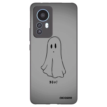 Picasee Μαύρη θήκη σιλικόνης για Xiaomi 12T - Ghost
