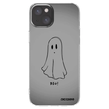 Picasee διαφανής θήκη σιλικόνης Apple iPhone 15 Plus - Ghost