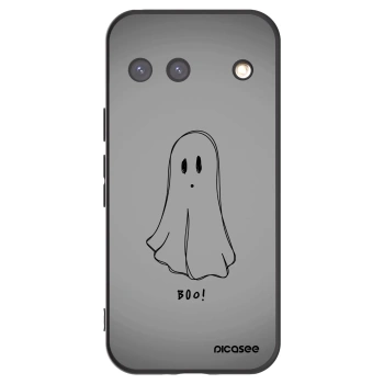 Picasee Μαύρη θήκη σιλικόνης για Google Pixel 9 - Ghost