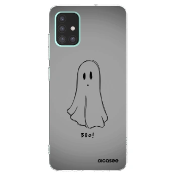 Picasee διαφανής θήκη σιλικόνης Samsung Galaxy A51 A515F - Ghost