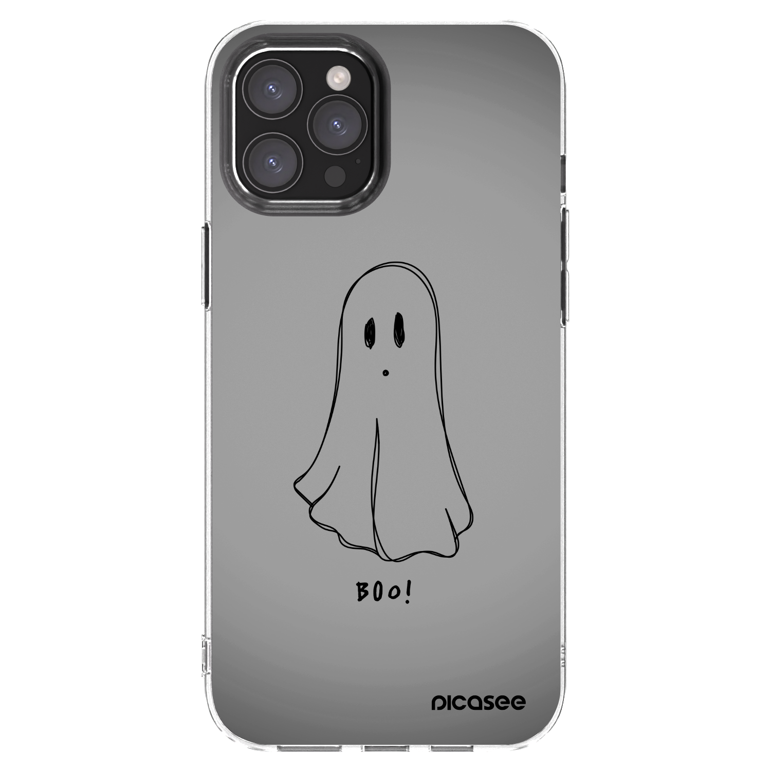 Picasee διαφανής θήκη σιλικόνης Apple iPhone 12 Pro Max - Ghost