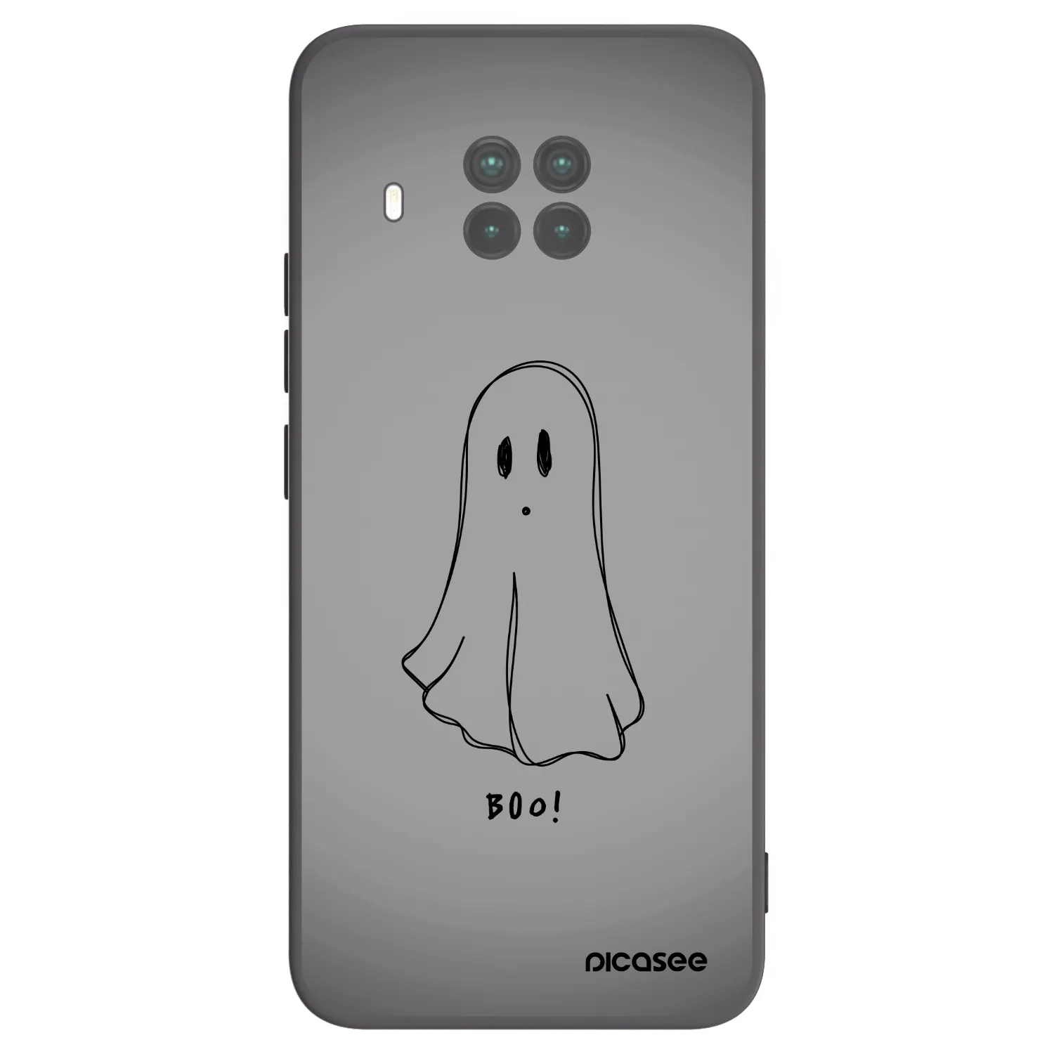 Picasee Μαύρη θήκη σιλικόνης για Xiaomi Mi 10T Lite - Ghost