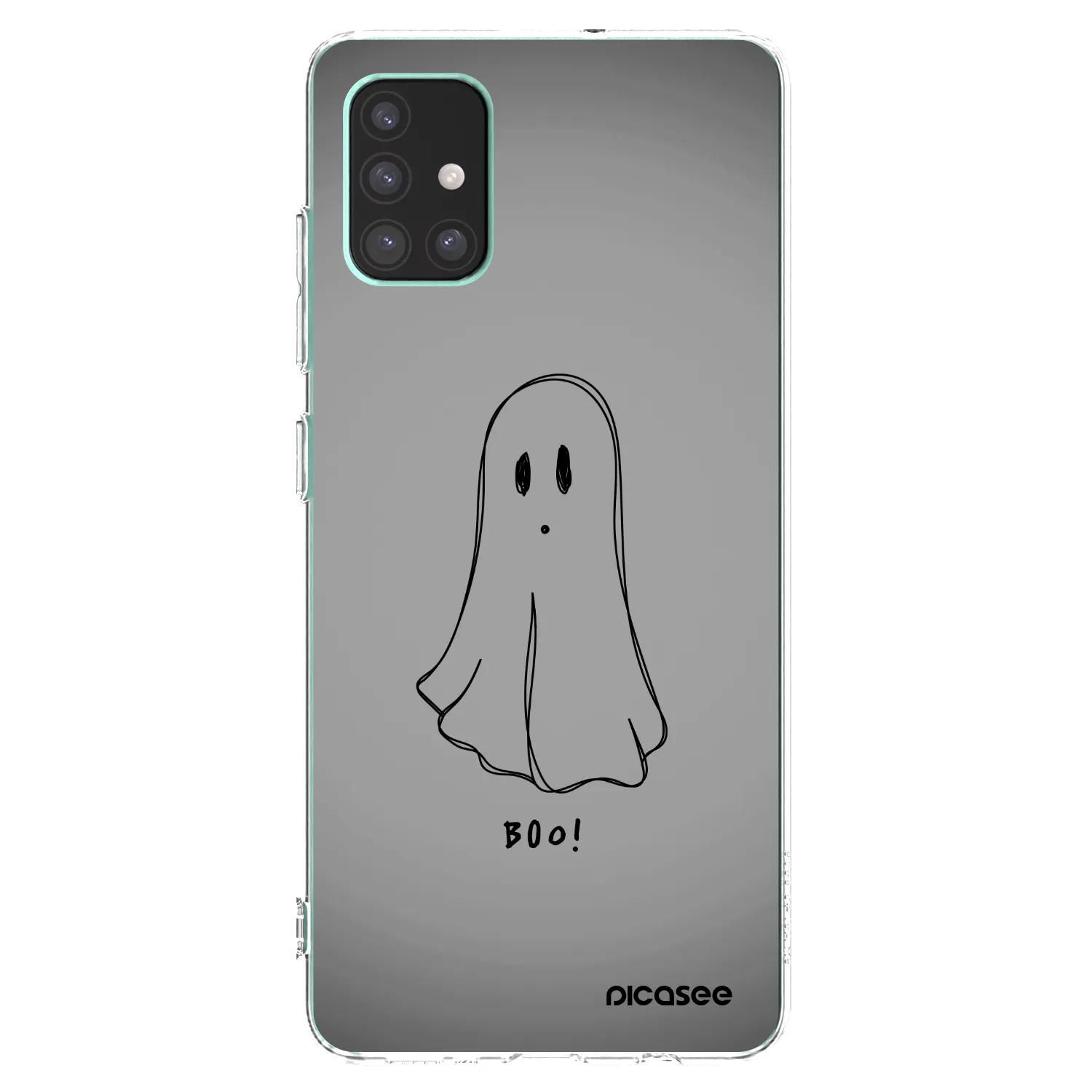 Picasee διαφανής θήκη σιλικόνης Samsung Galaxy M51 M515F - Ghost