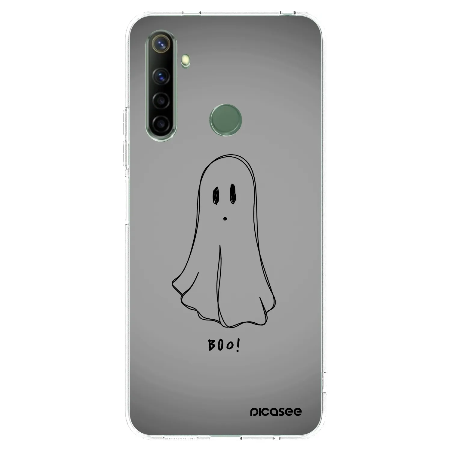 Picasee διαφανής θήκη σιλικόνης Realme 6i - Ghost
