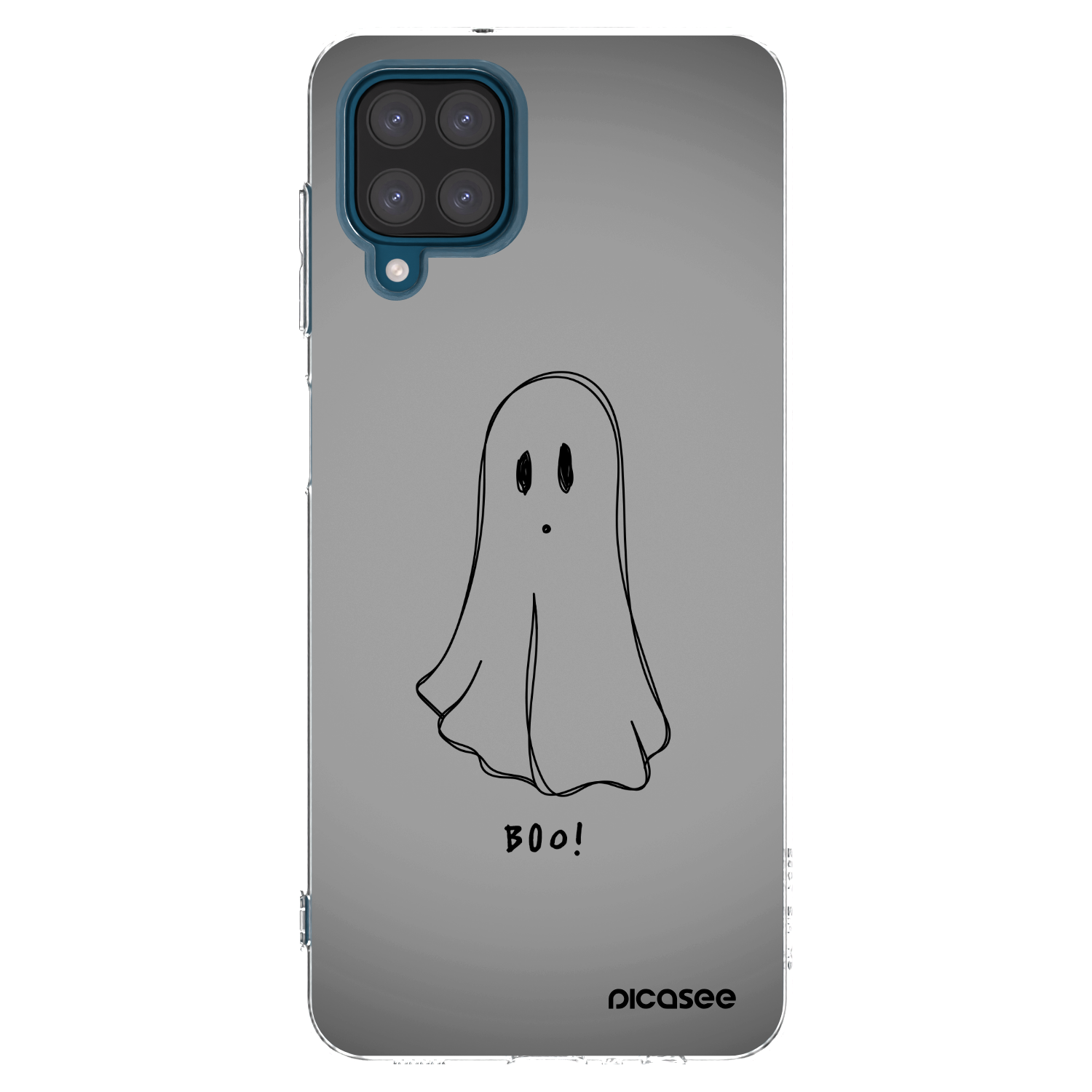 Picasee διαφανής θήκη σιλικόνης Samsung Galaxy A12 A125F - Ghost