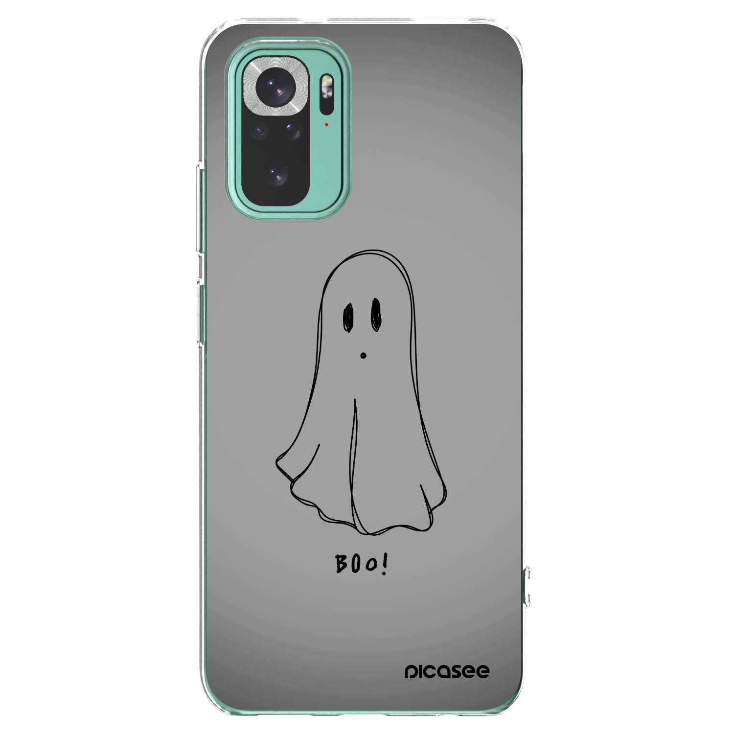 Picasee διαφανής θήκη σιλικόνης Xiaomi Redmi Note 10 Pro - Ghost