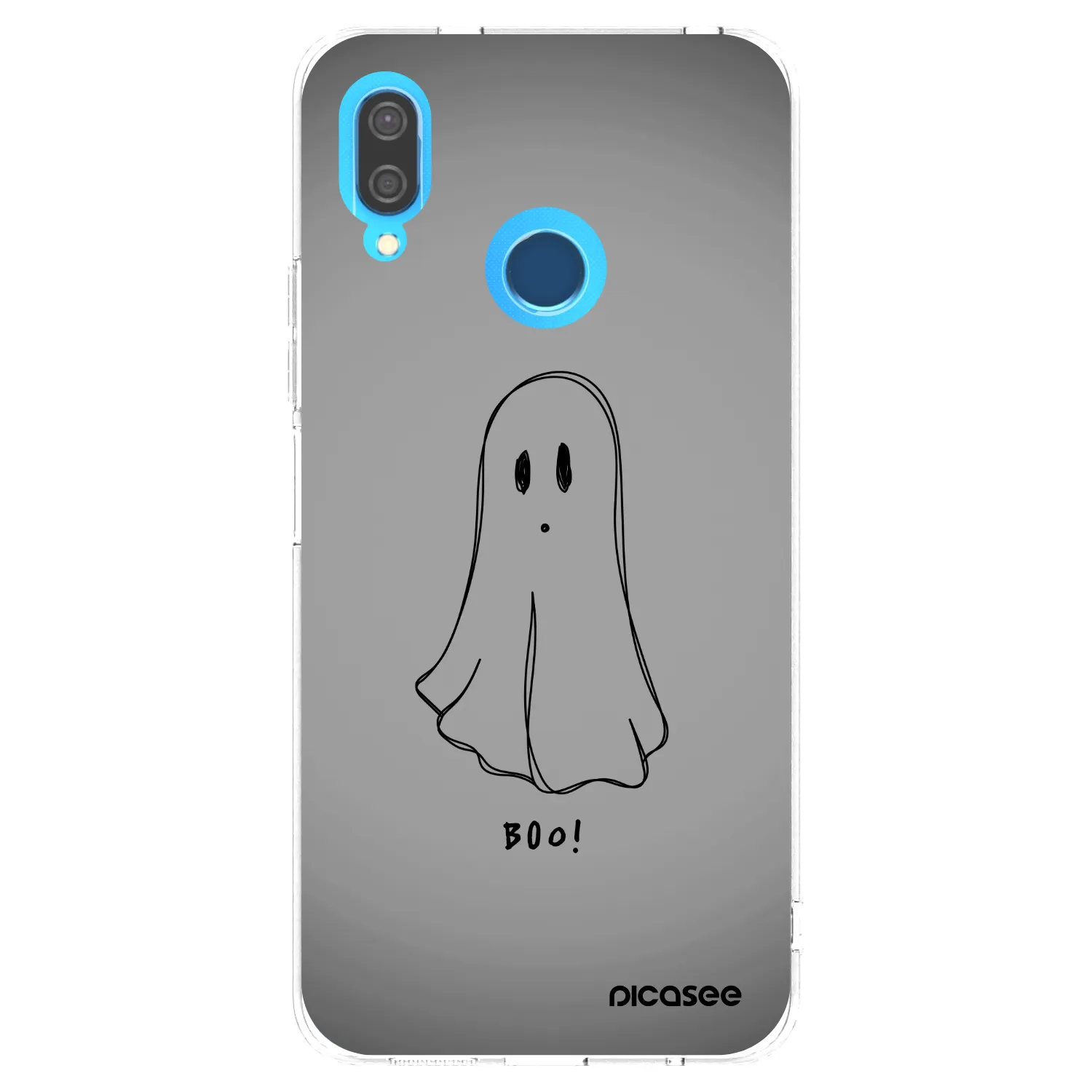 Picasee διαφανής θήκη σιλικόνης Huawei P20 Lite - Ghost