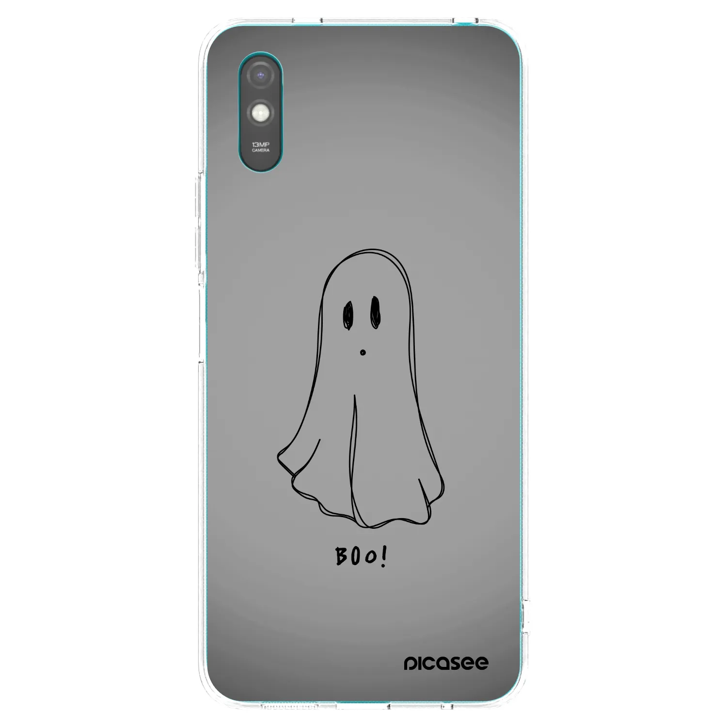 Picasee διαφανής θήκη σιλικόνης Xiaomi Redmi 9AT - Ghost