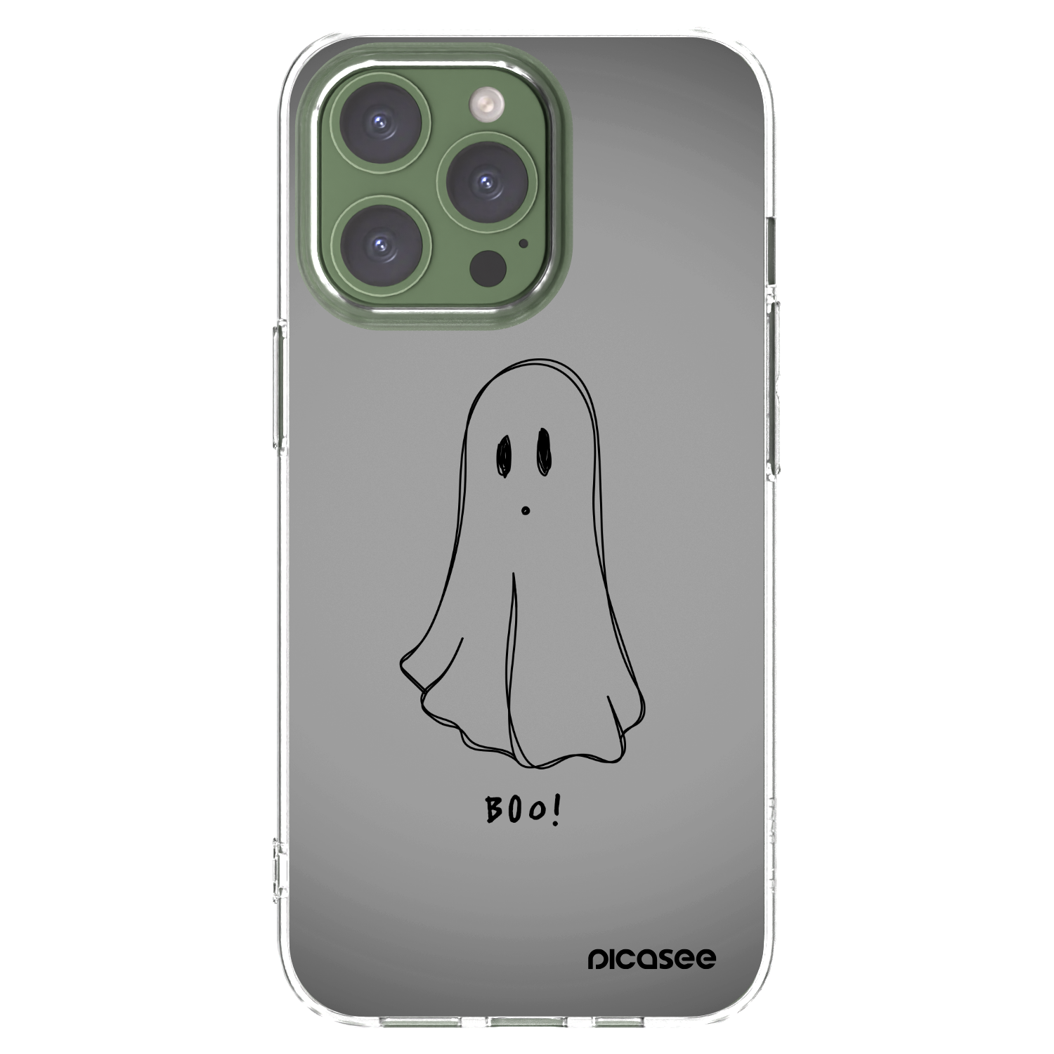 Picasee διαφανής θήκη σιλικόνης Apple iPhone 13 Pro - Ghost