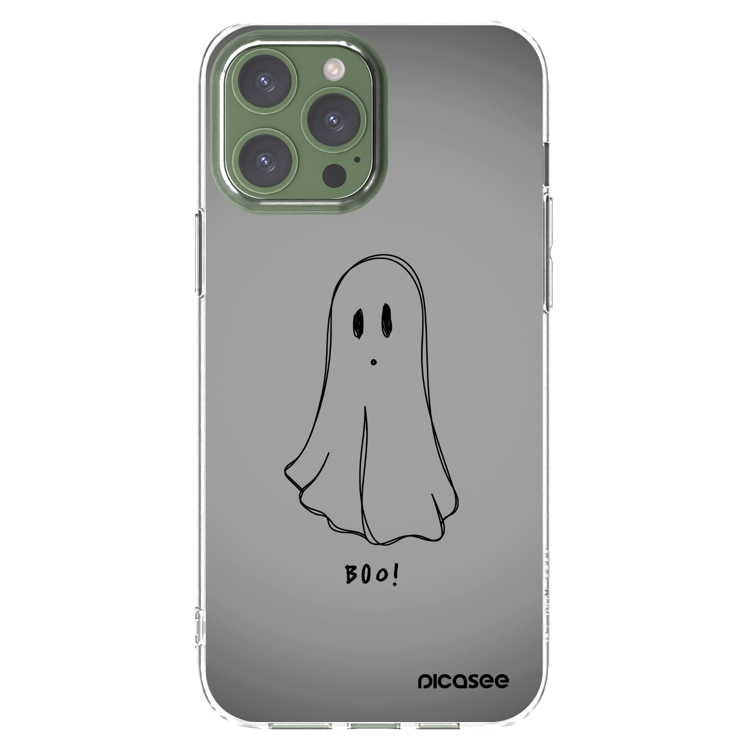Picasee διαφανής θήκη σιλικόνης Apple iPhone 13 Pro Max - Ghost