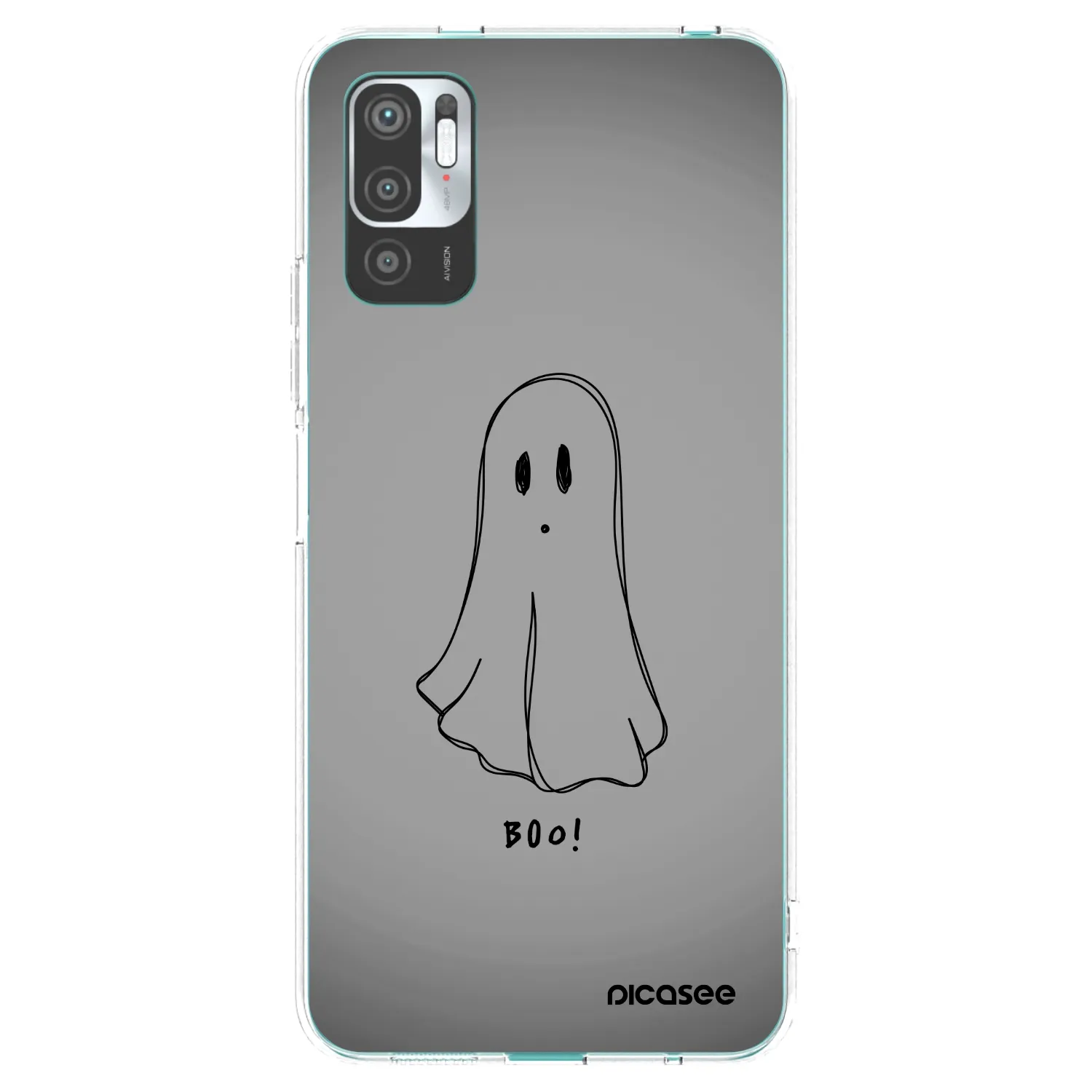 Picasee διαφανής θήκη σιλικόνης Xiaomi Redmi Note 10 5G - Ghost