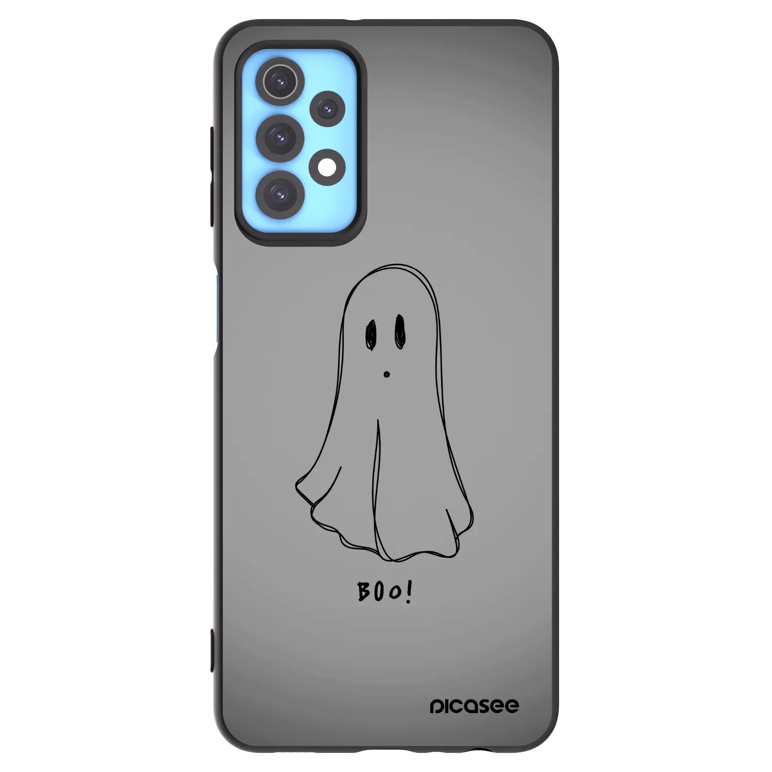 Picasee Μαύρη θήκη σιλικόνης για Samsung Galaxy A32 4G SM-A325F - Ghost