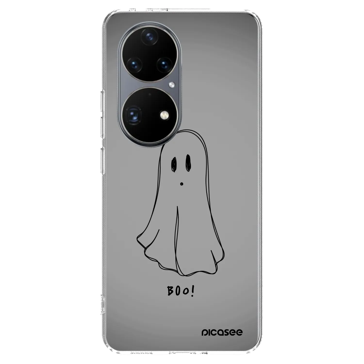 Picasee διαφανής θήκη σιλικόνης Huawei P50 - Ghost