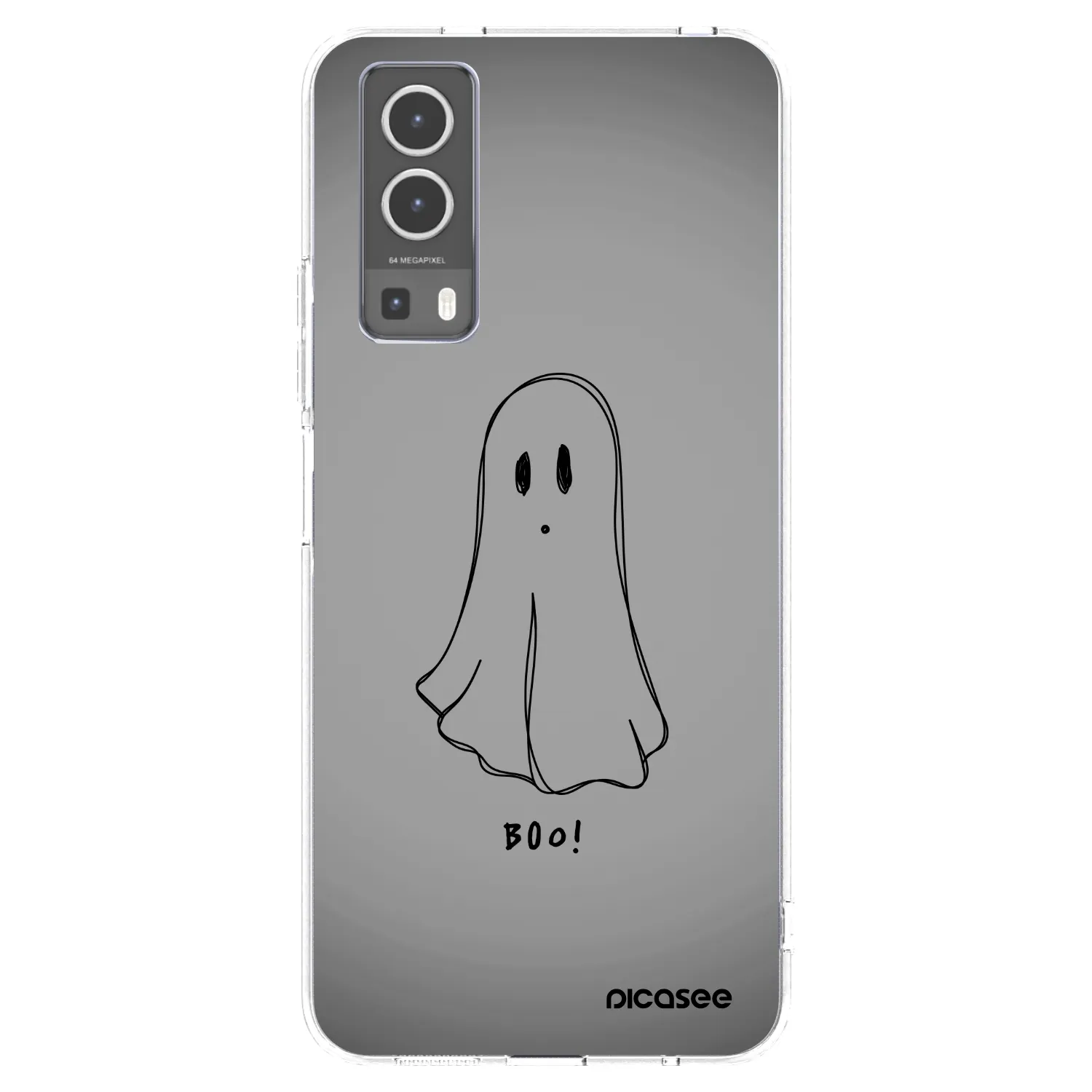 Picasee διαφανής θήκη σιλικόνης Vivo Y72 5G - Ghost