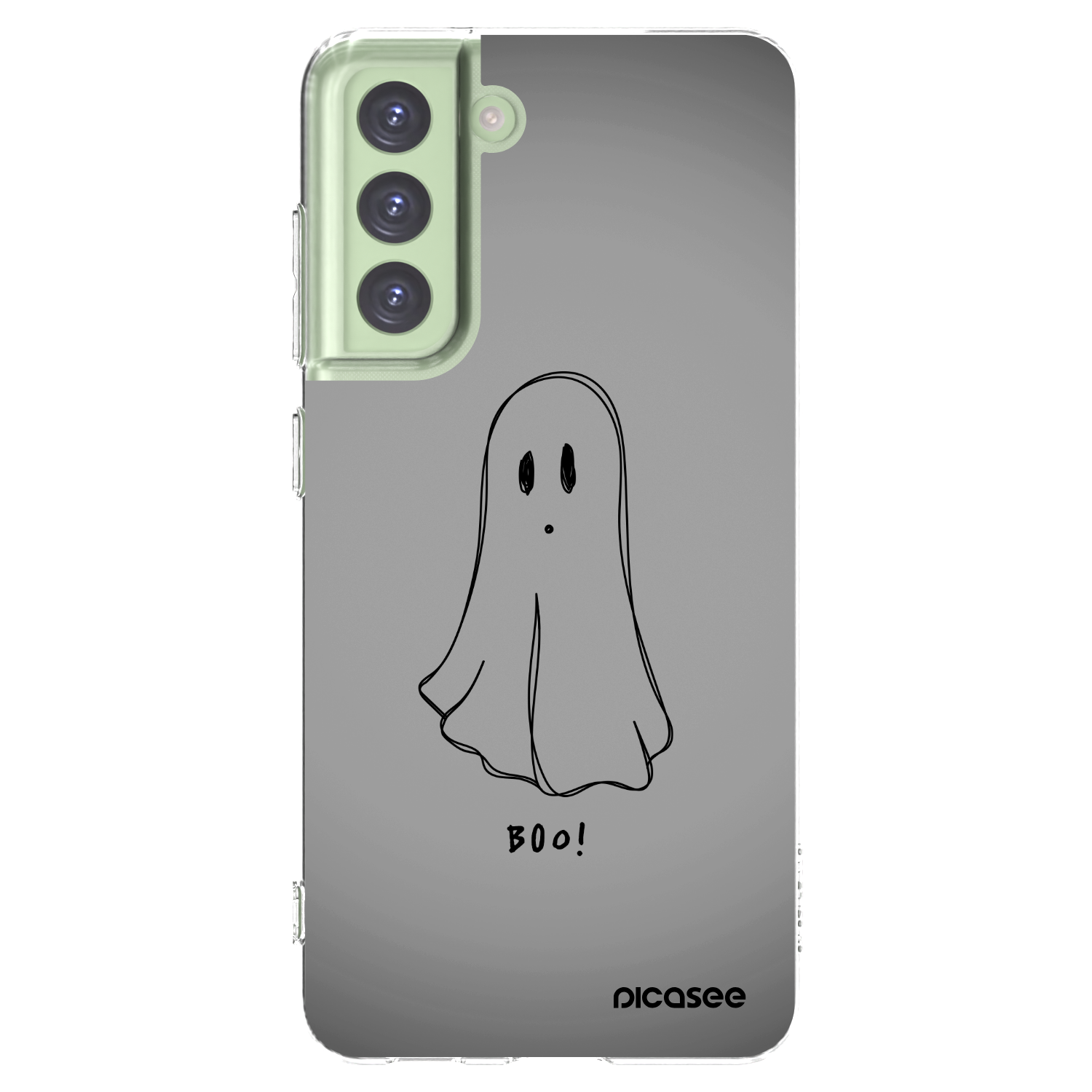 Picasee διαφανής θήκη σιλικόνης Samsung Galaxy S21 FE 5G - Ghost
