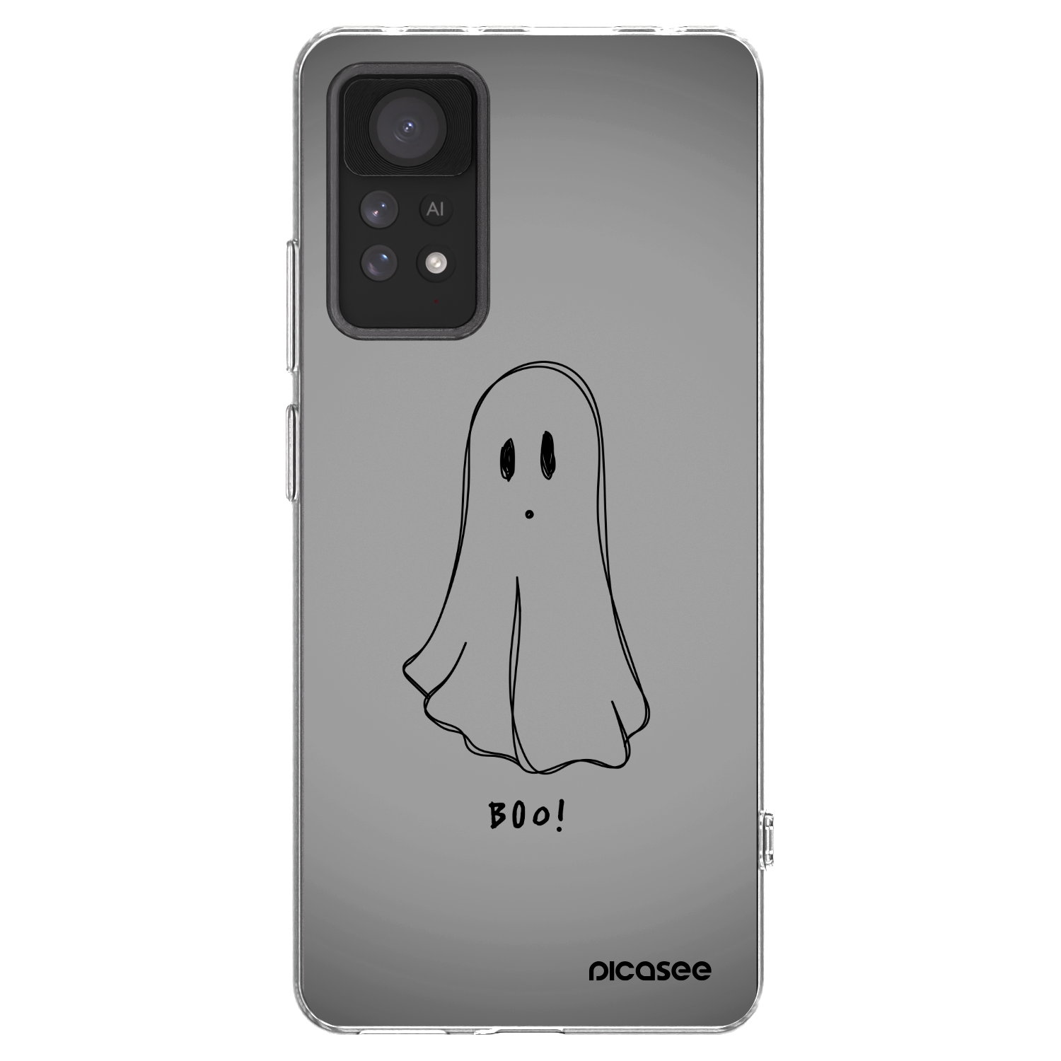 Picasee διαφανής θήκη σιλικόνης Xiaomi Redmi Note 11 Pro - Ghost