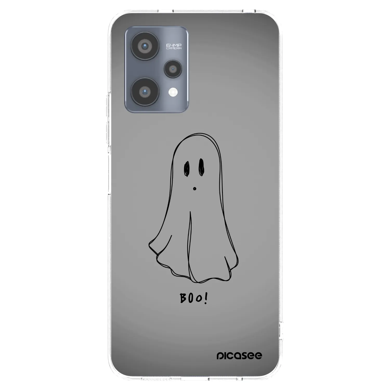 Picasee διαφανής θήκη σιλικόνης Realme 9 Pro 5G - Ghost