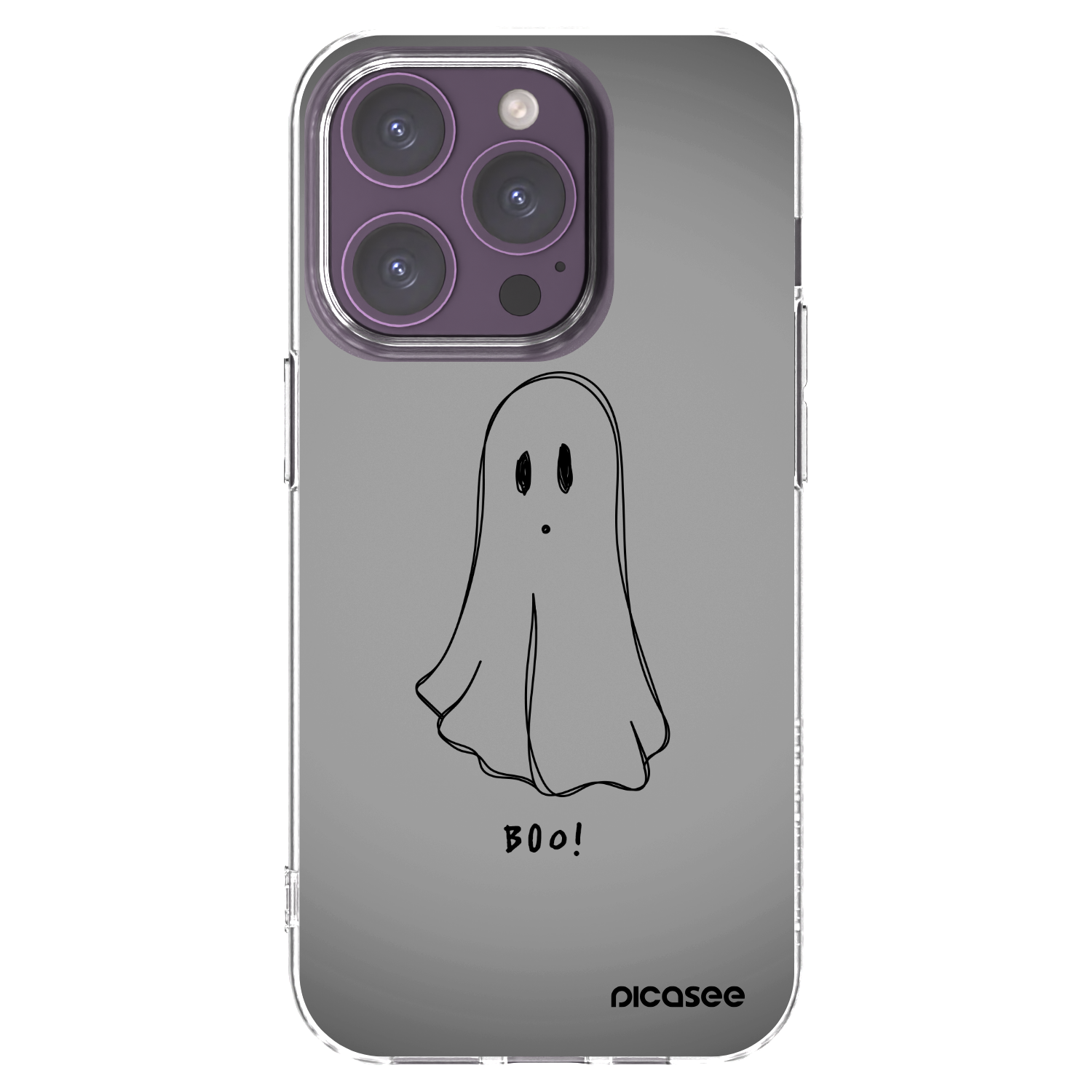 Picasee διαφανής θήκη σιλικόνης Apple iPhone 14 Pro - Ghost